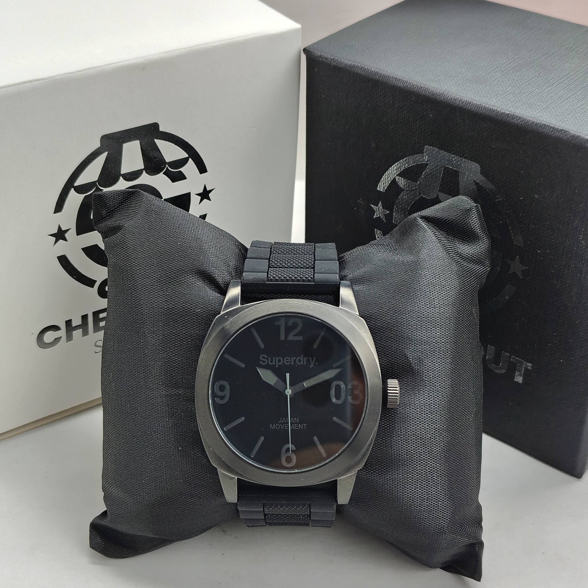 SuperDry - Original - SYG101BB - Japanese Quartz - 45mm - Men's Watch