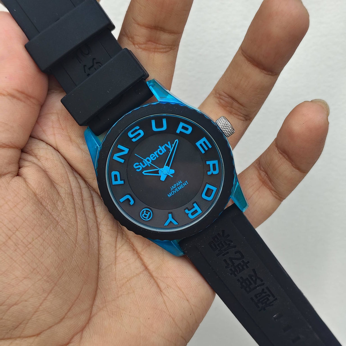 SuperDry - Original - SYG145BU - Japanese Quartz - 45mm - Men's Watch