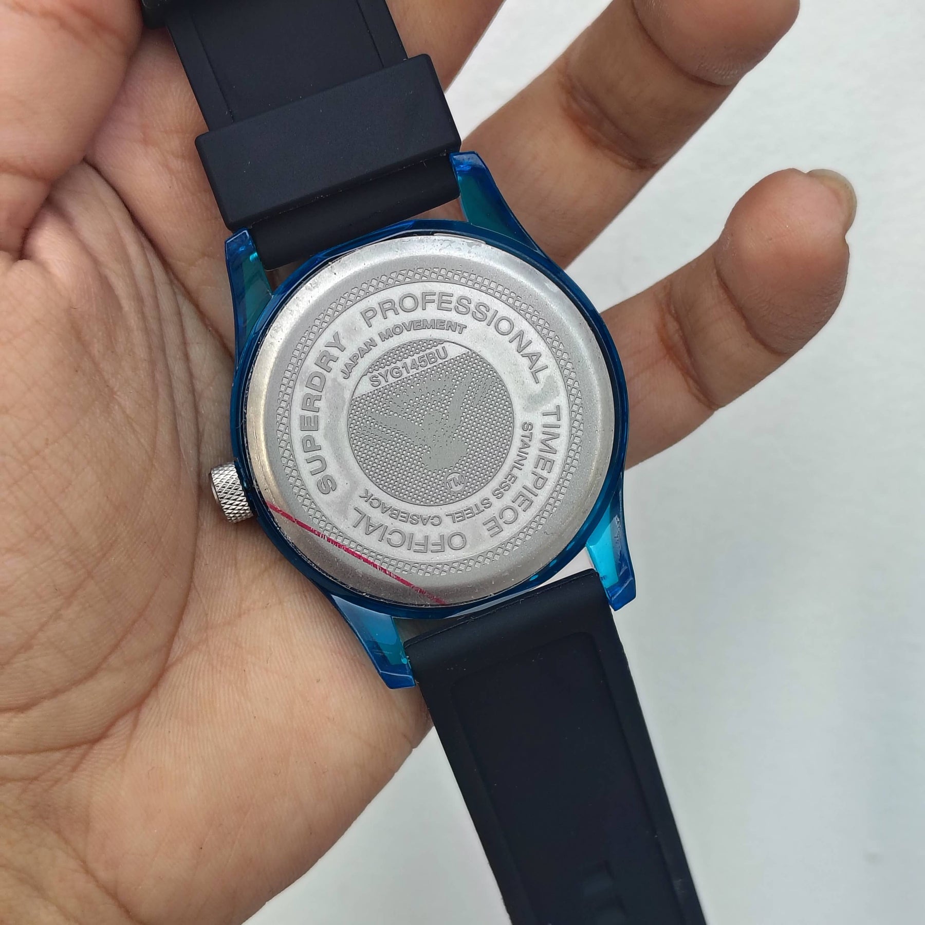 SuperDry - Original - SYG145BU - Japanese Quartz - 45mm - Men's Watch