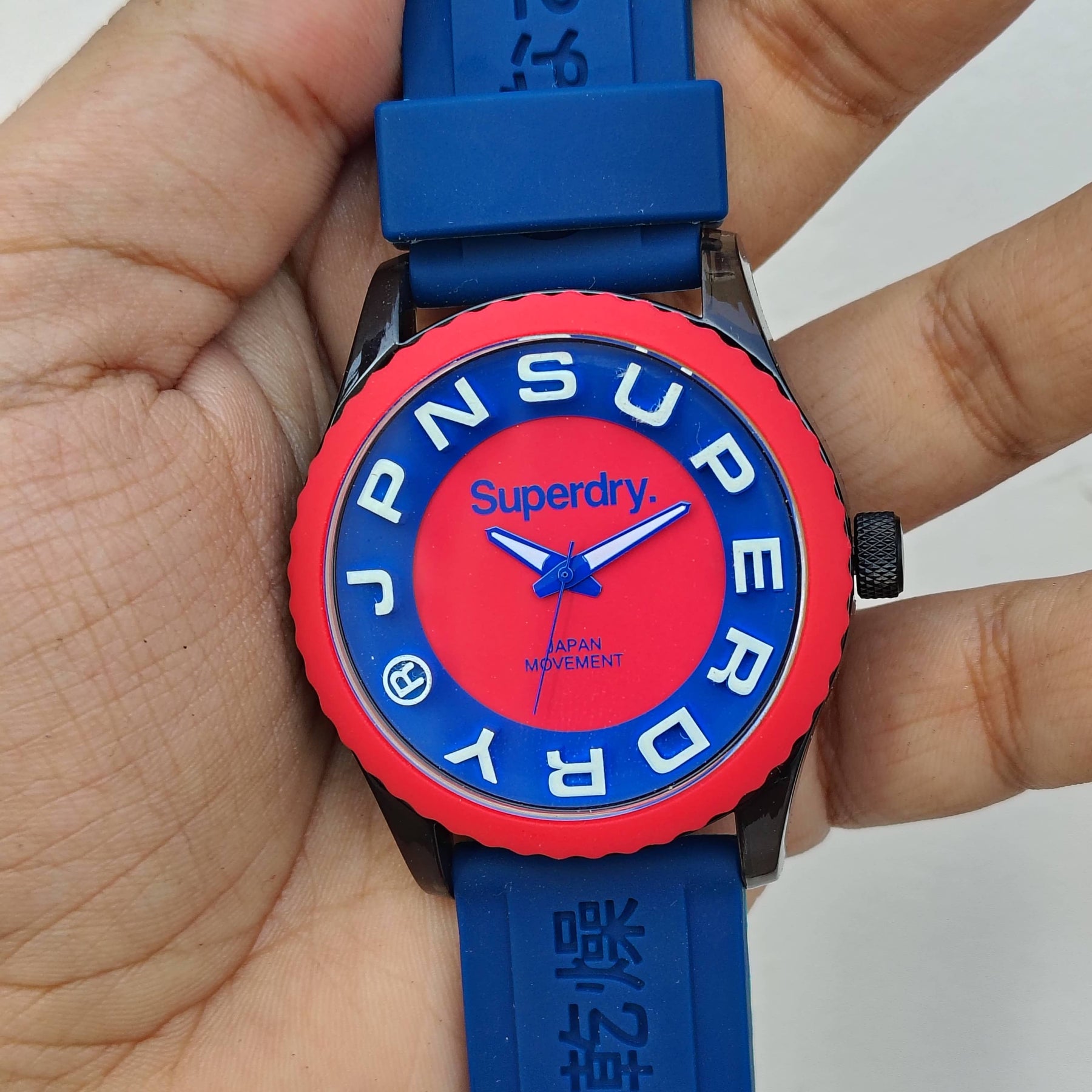 SuperDry - Original - SYG191R - Japanese Quartz - 45mm - Men's Watch