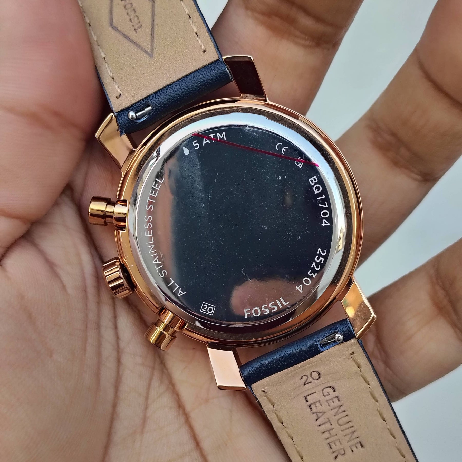 Fossil – Original – BQ1704 - Japanese Quartz - 42mm - Men's Watch