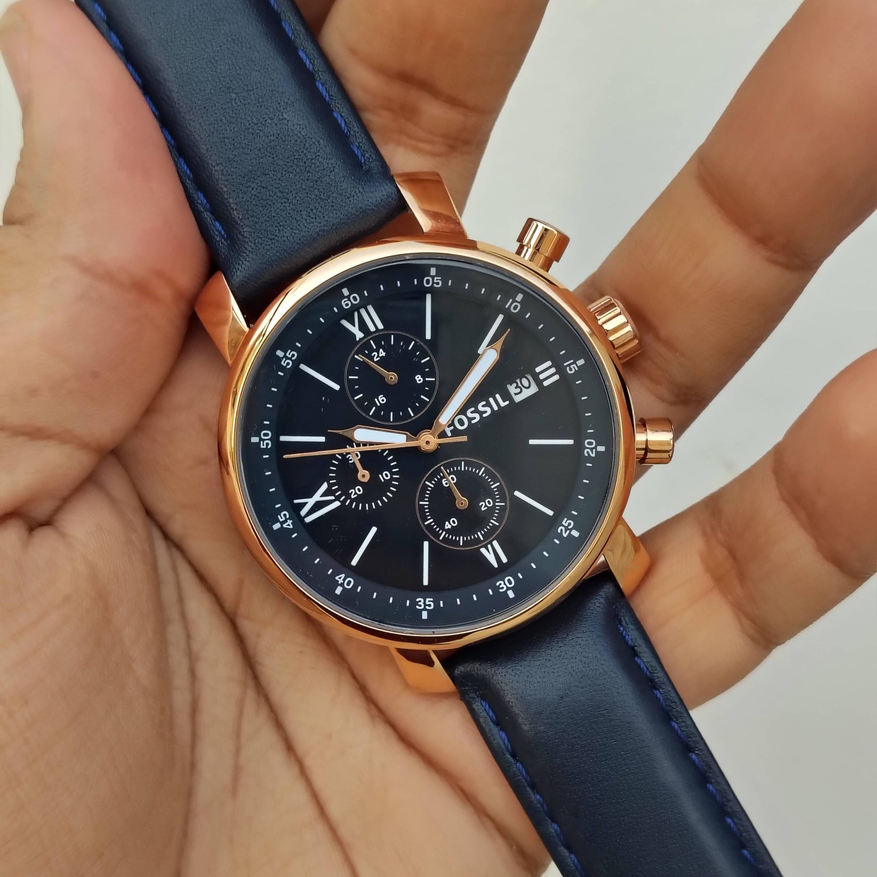 Fossil – Original – BQ1704 - Japanese Quartz - 42mm - Men's Watch