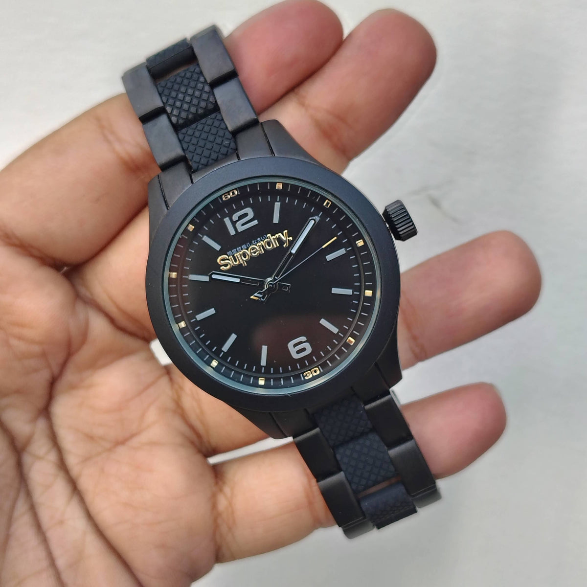 SuperDry - Original - SYG288BM- Japanese Quartz - 45mm - Men's Watch