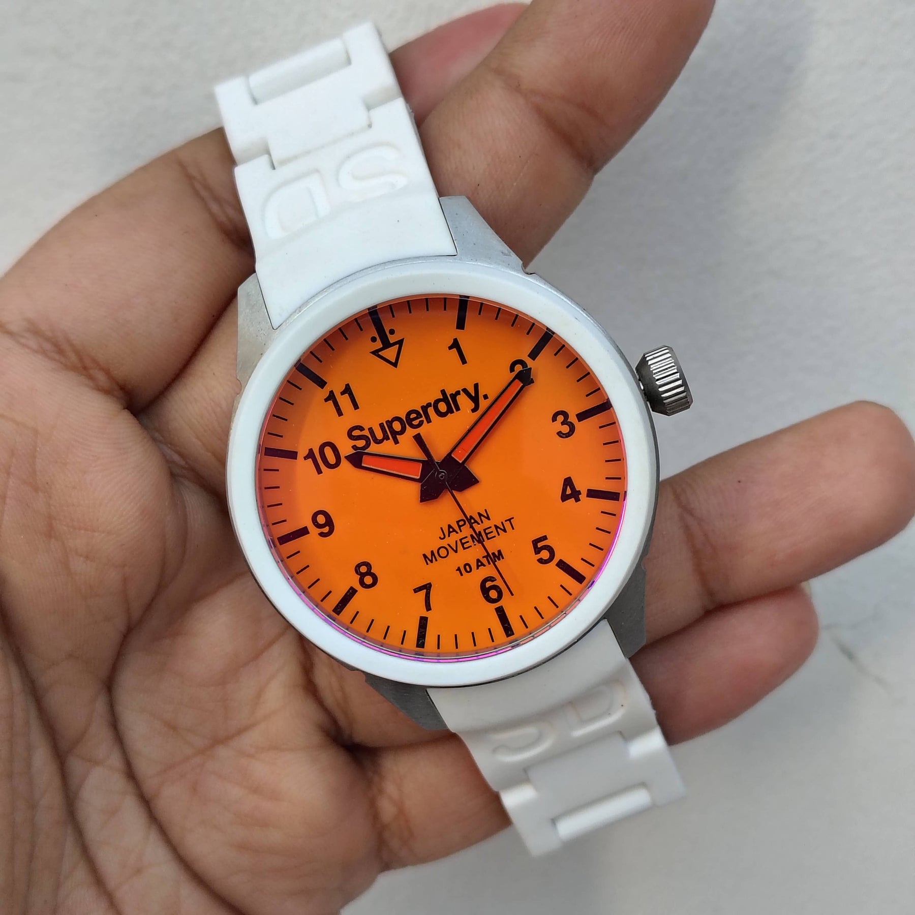 SuperDry - Original - SYG123PW- Japanese Quartz - 44mm - Men's Watch
