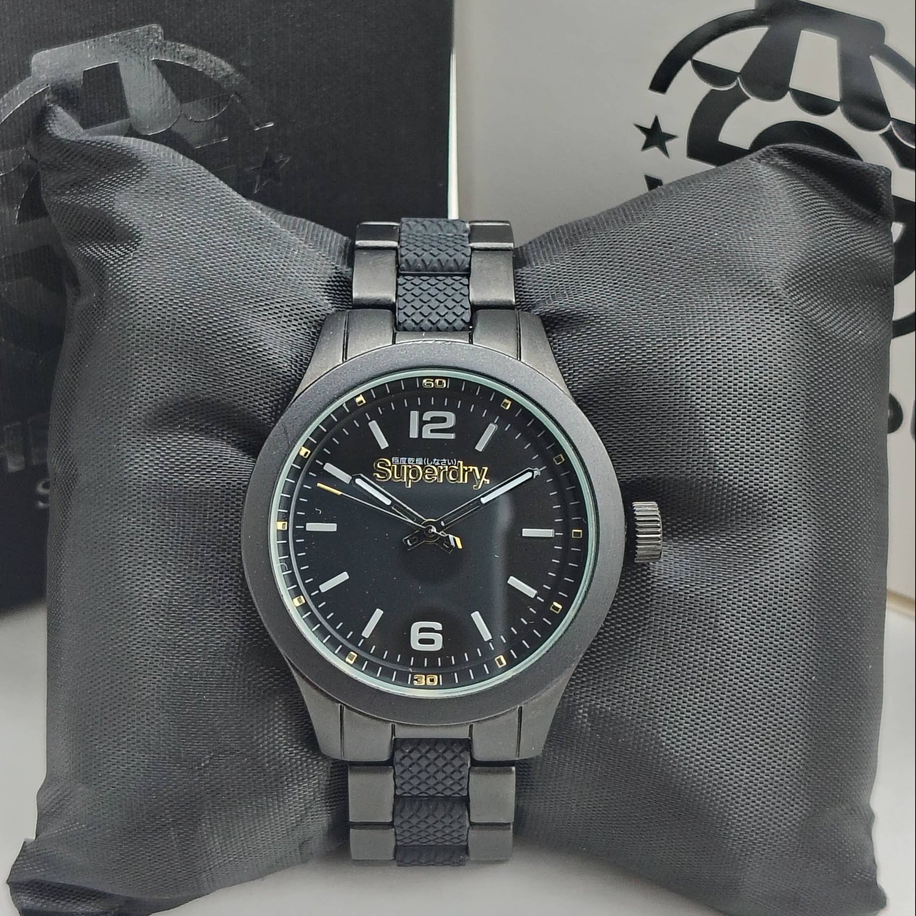 SuperDry - Original - SYG288BM- Japanese Quartz - 45mm - Men's Watch