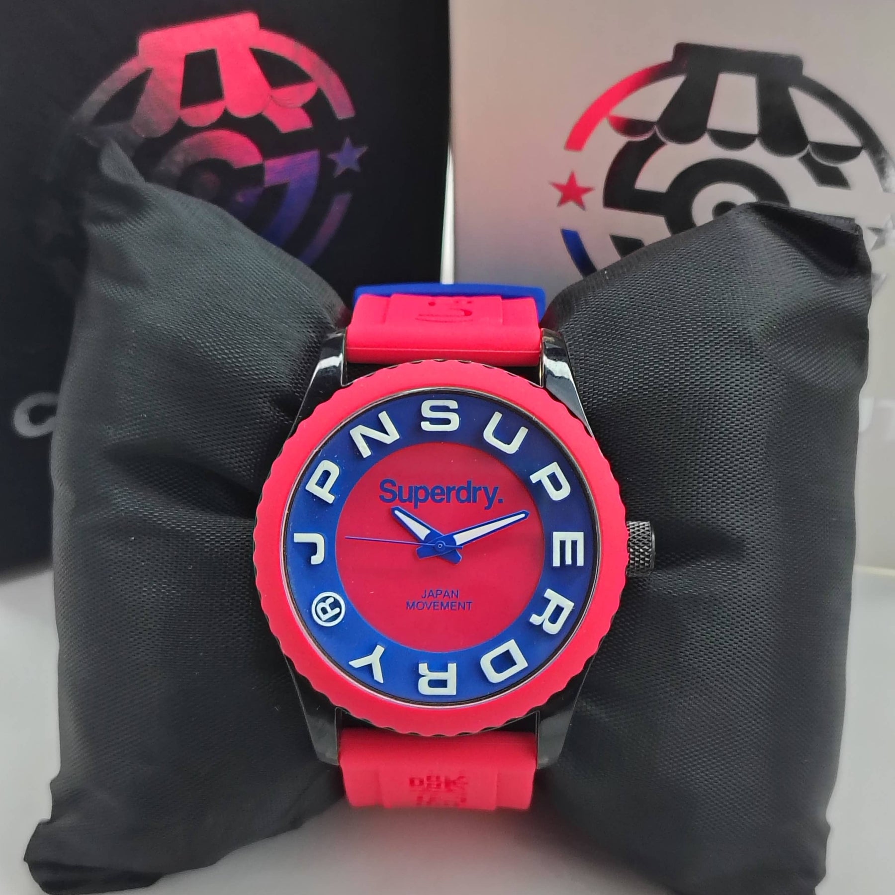 SuperDry - Original - SYG191R - Japanese Quartz - 45mm - Men's Watch