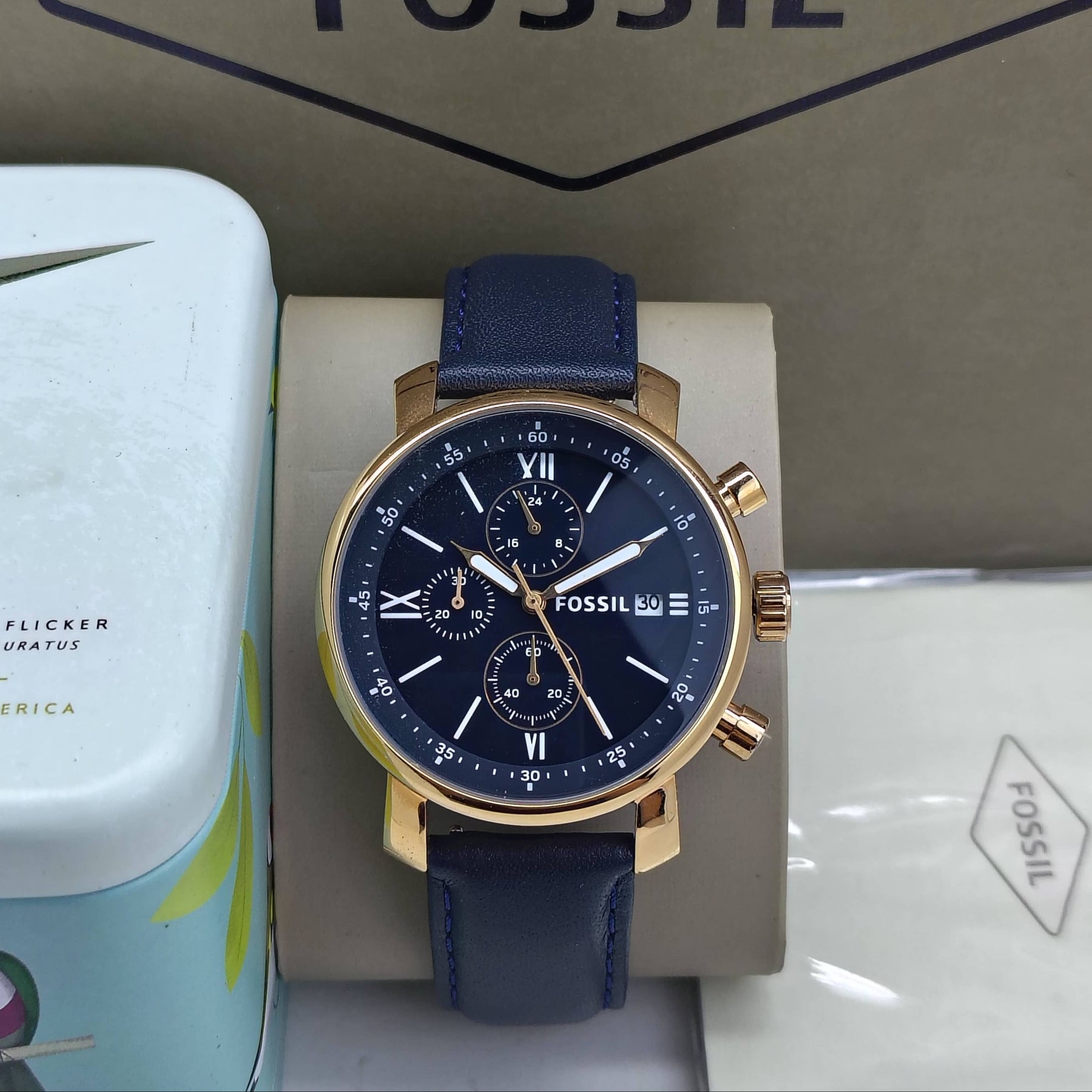 Fossil – Original – BQ1704 - Japanese Quartz - 42mm - Men's Watch