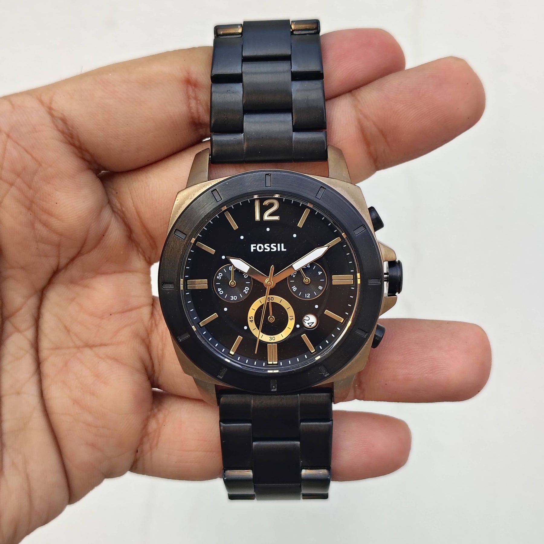 Fossil – Original – BQ2196 - Japanese Quartz - 45mm - Men's Watch