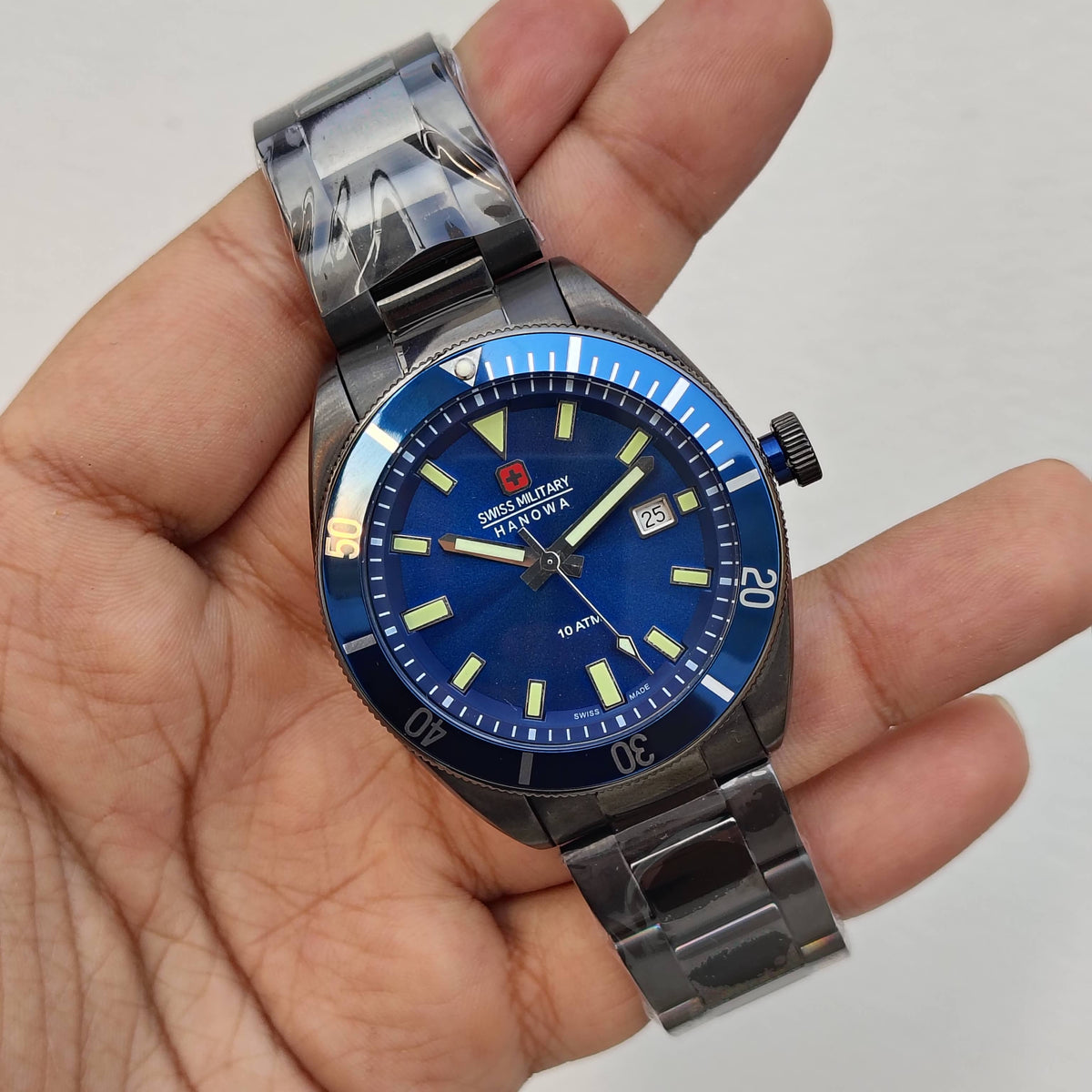 Swiss Military - Original - Date Function - Swiss Quartz -  44mm - Men's Watch