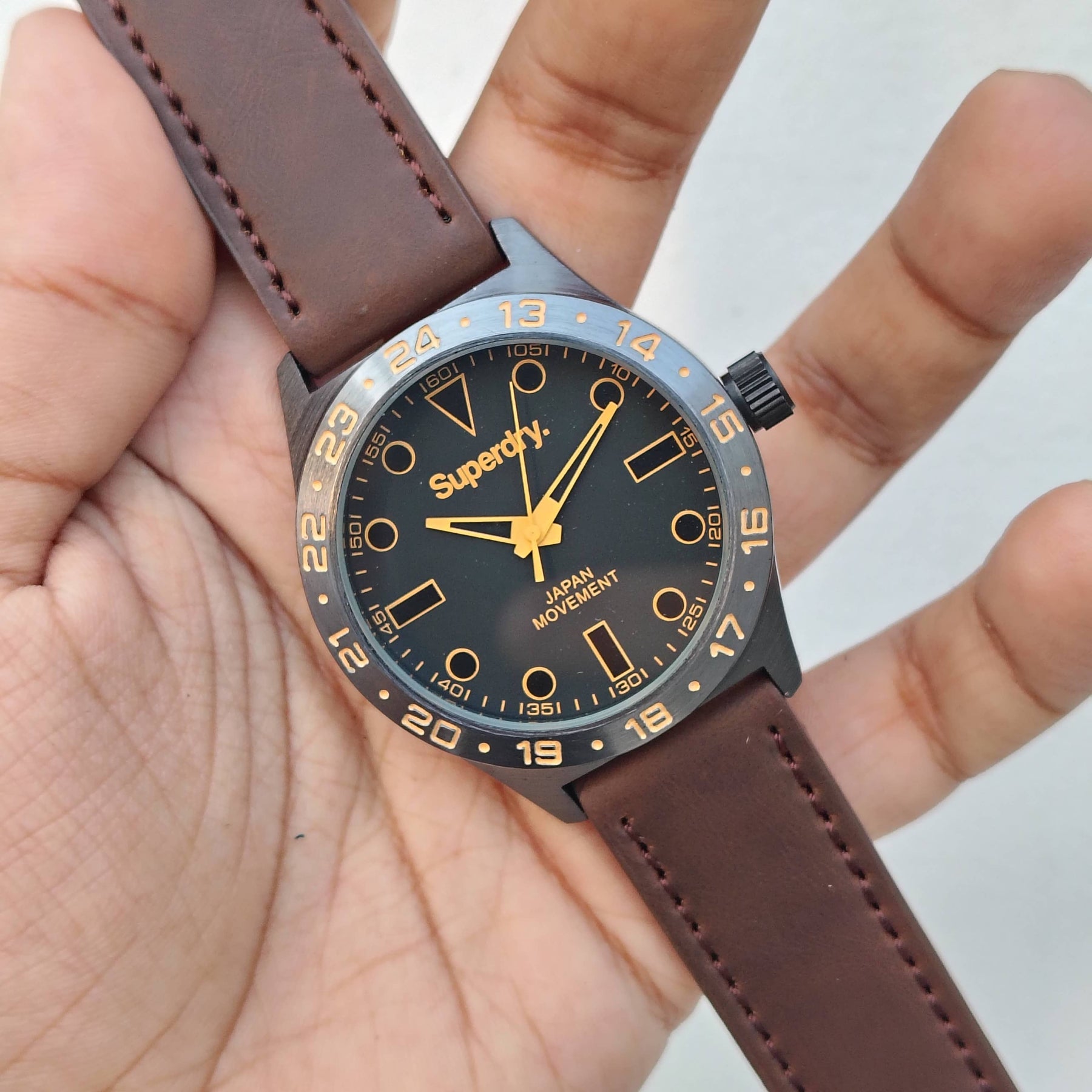 SuperDry - Original - SYG127BA - Japanese Quartz - 44mm - Men's Watch