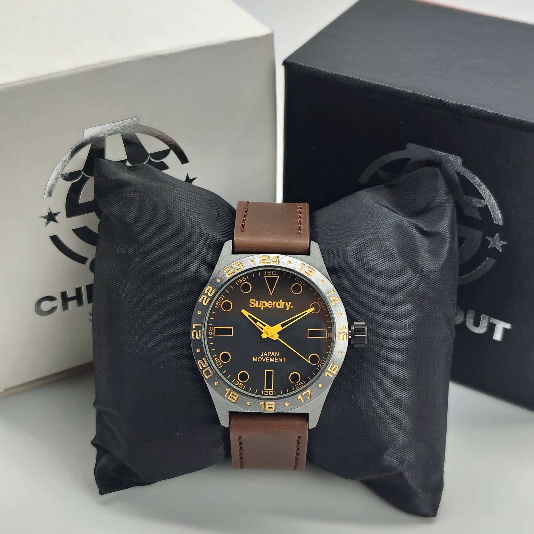 SuperDry - Original - SYG127BA - Japanese Quartz - 44mm - Men's Watch