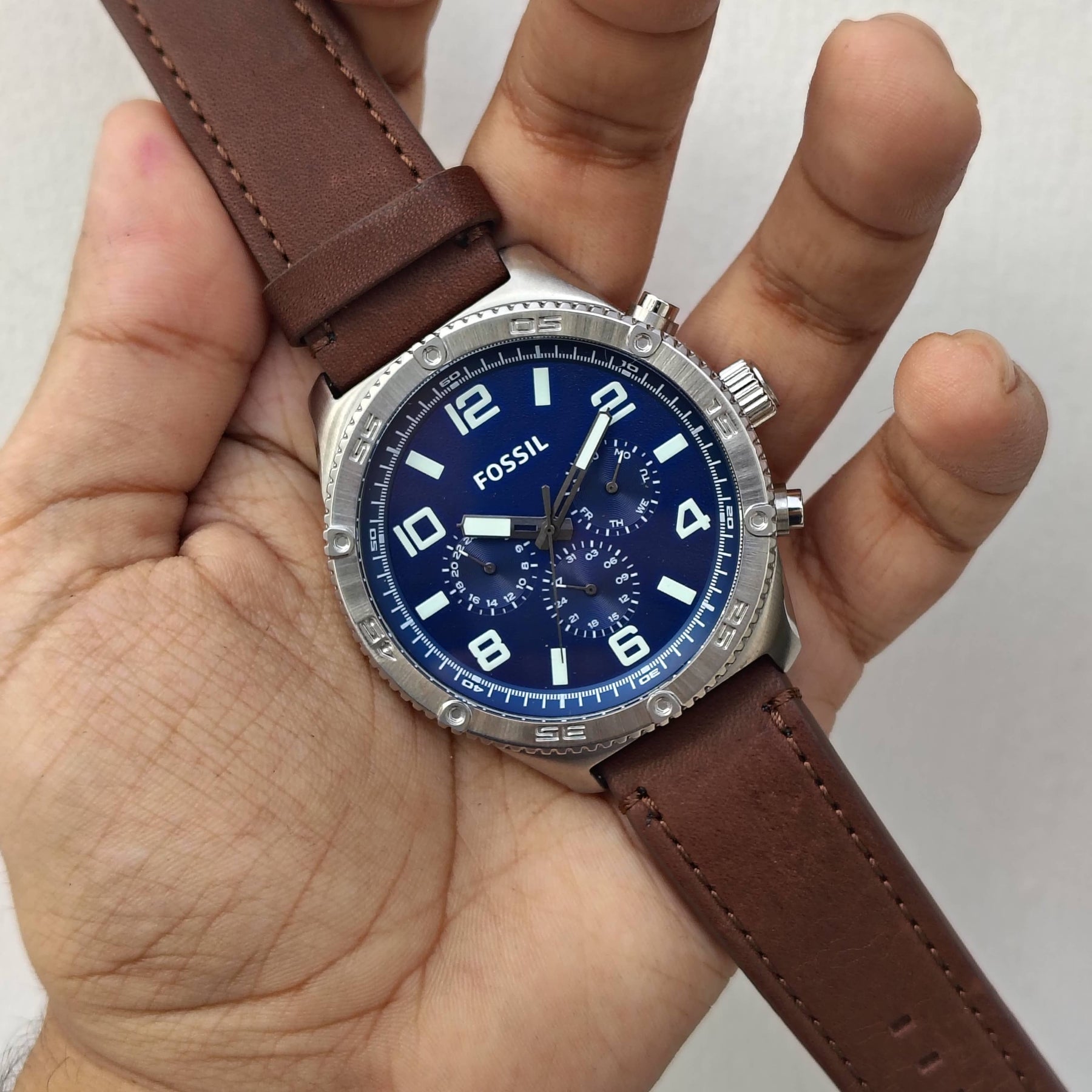 Fossil – Original – BQ2799- Japanese Quartz - 50mm - Men's Watch