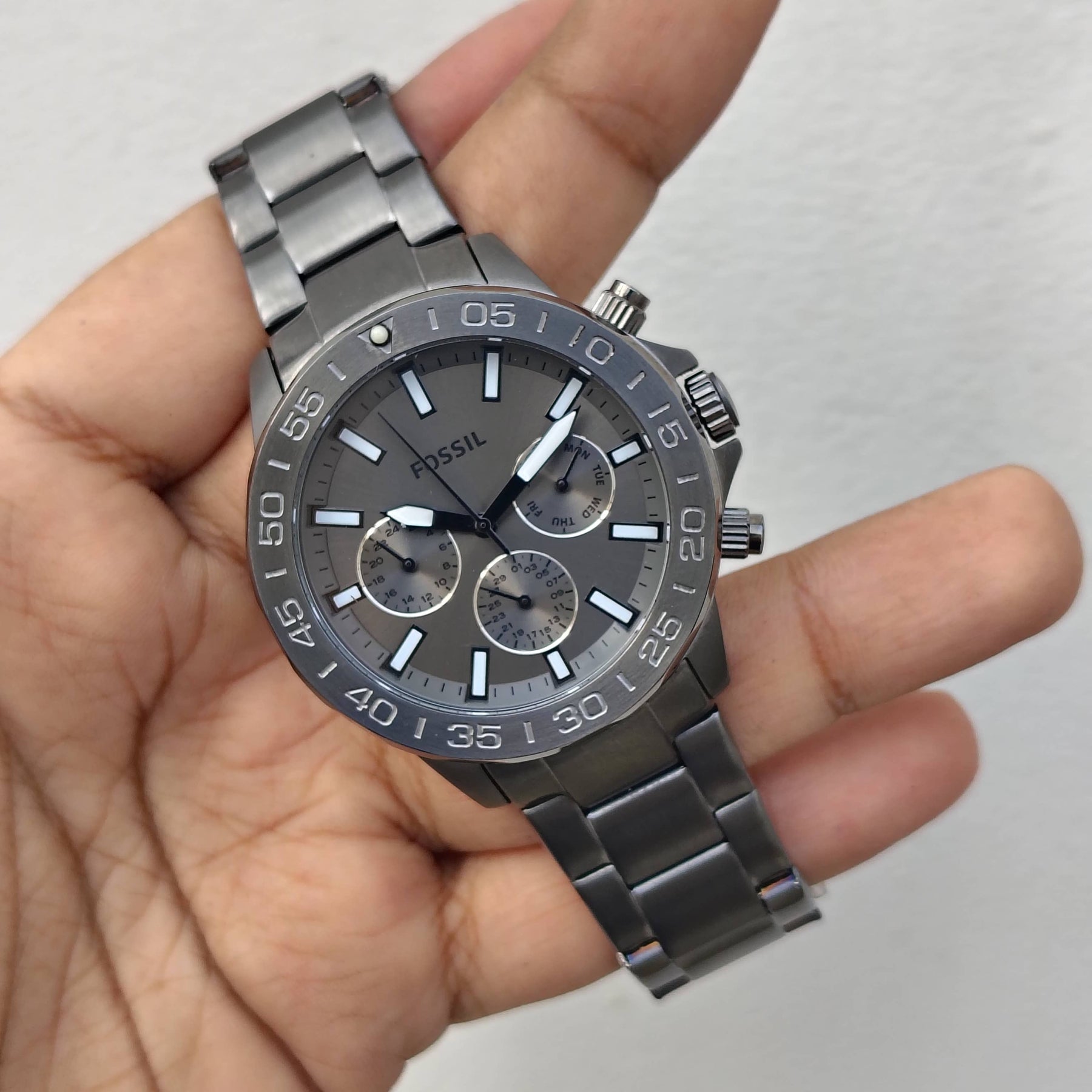 Fossil – Original – BQ2491- Japanese Quartz - 45mm - Men's Watch