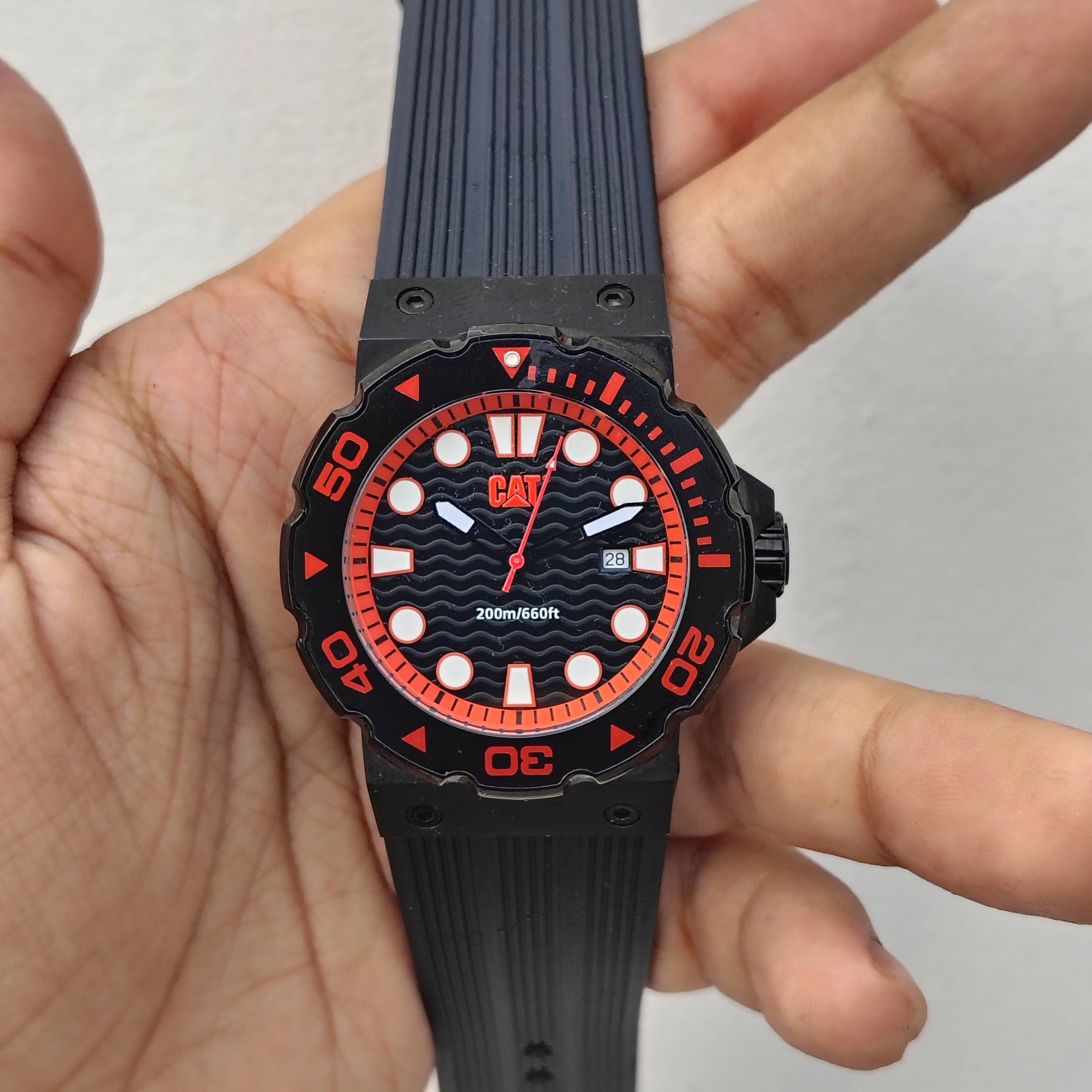 CATERPILLAR - Original - D5 161 - Water Proof/Diver - 44.5mm - Men's Watch