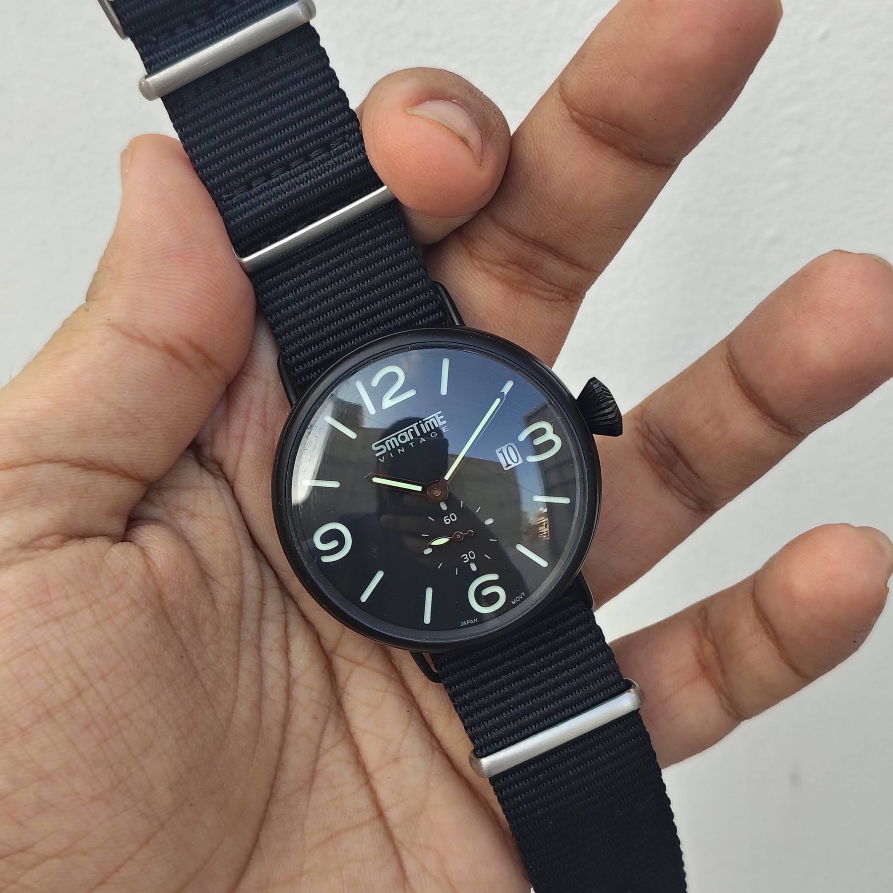 SmarTime Vintage – Original – Japanese Quartz Movement - 43/44mm - Men's Watch
