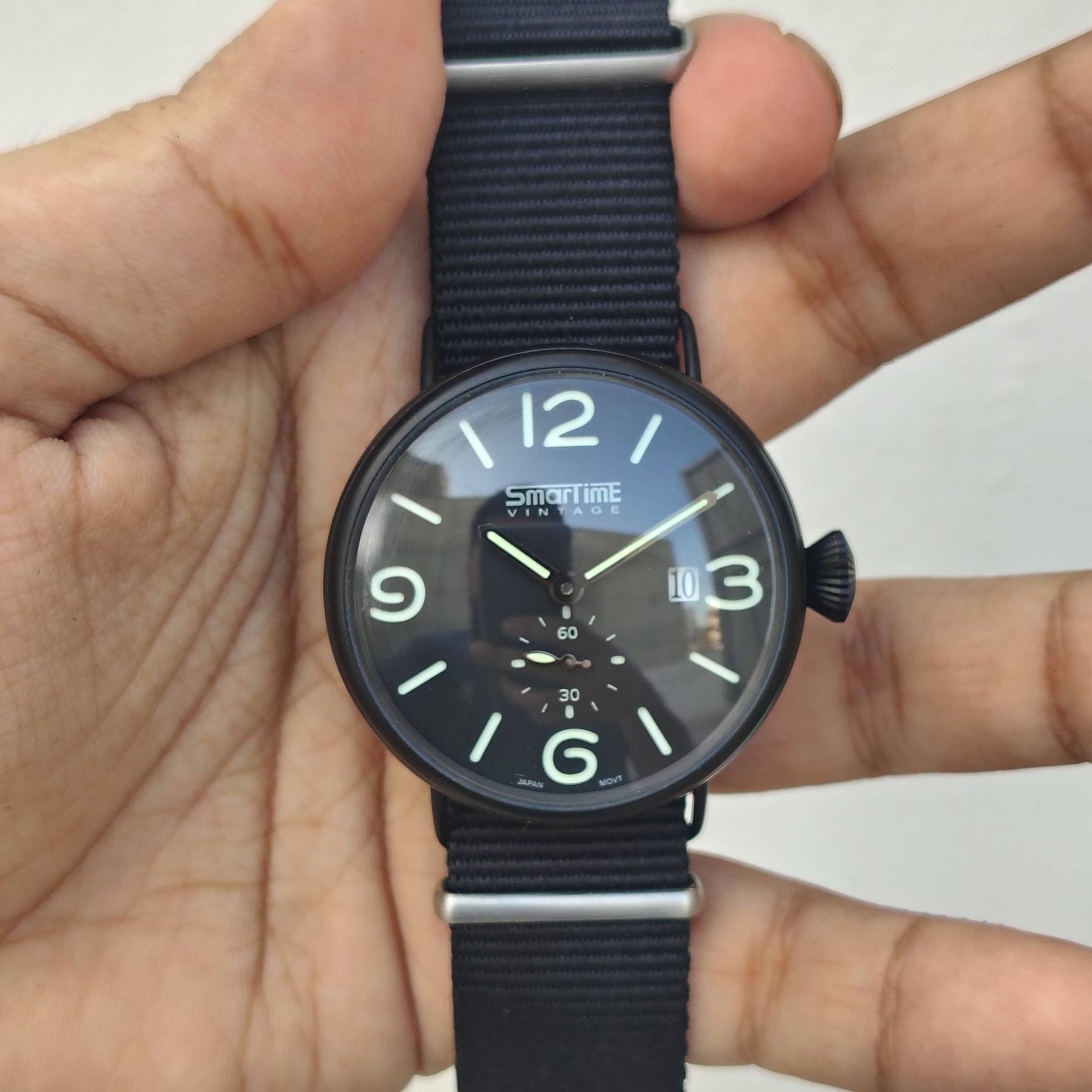 SmarTime Vintage – Original – Japanese Quartz Movement - 43/44mm - Men's Watch