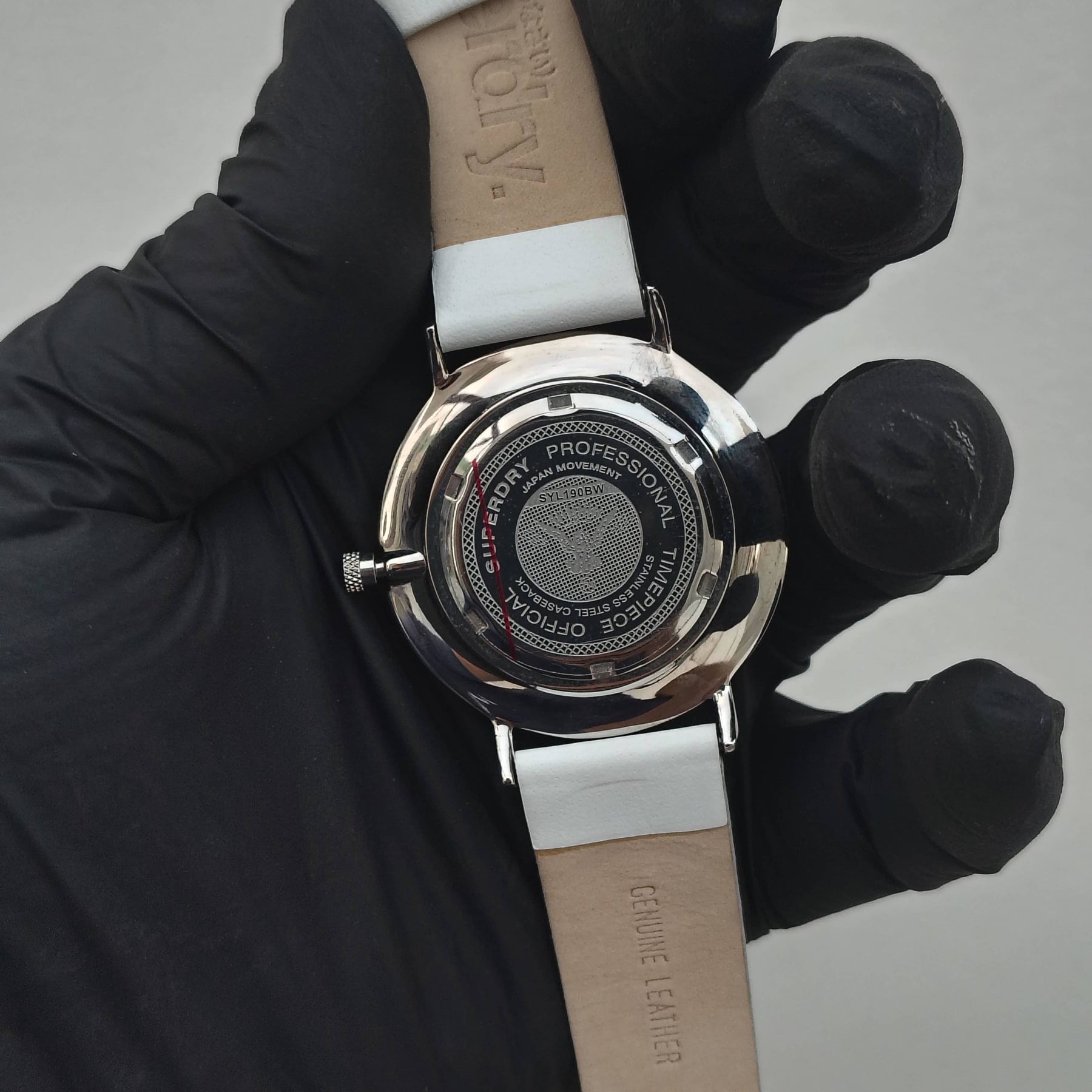 Super Dry - Original - SYL190BW - Leather Strap - Quartz - 40mm - Unisex Watch