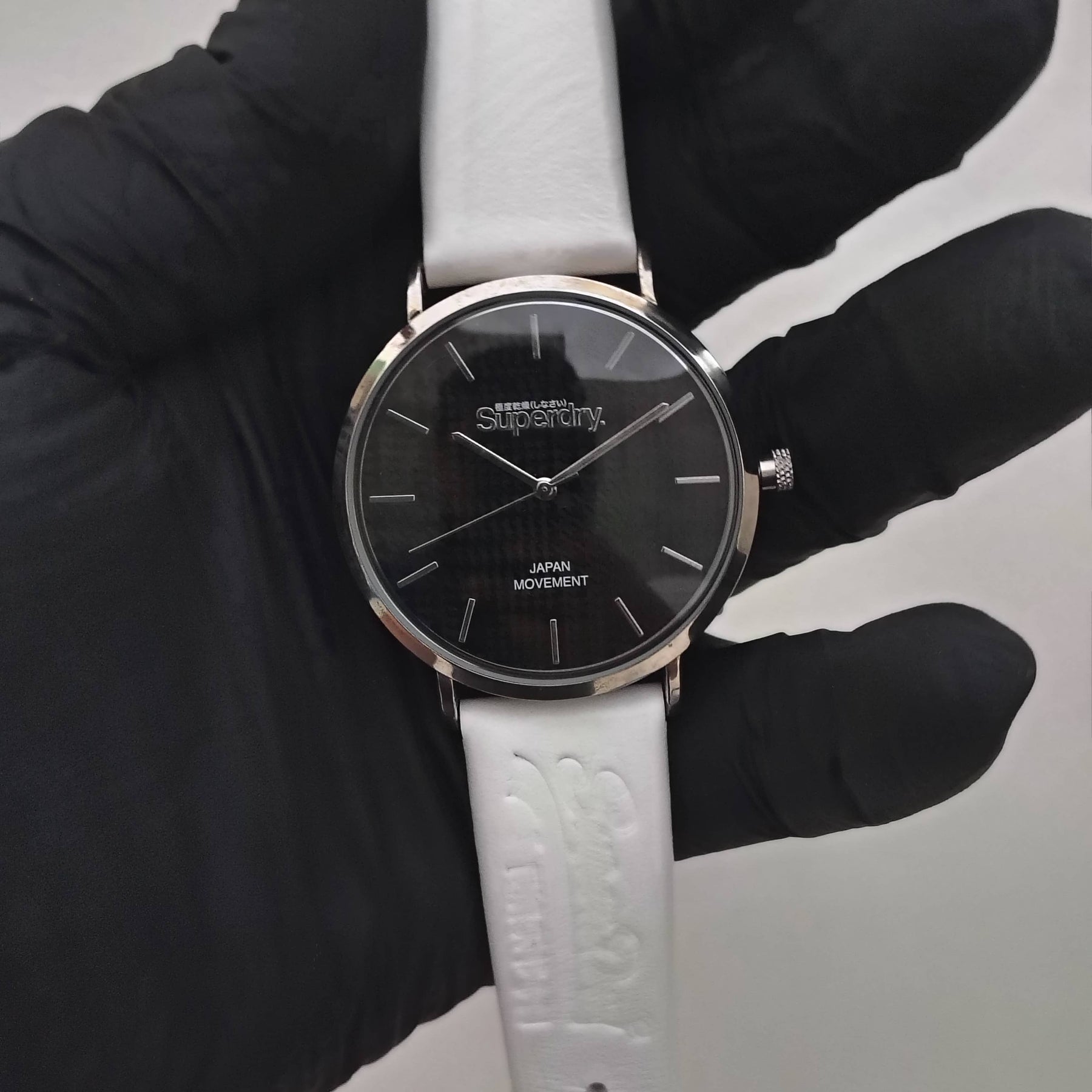Super Dry - Original - SYL190BW - Leather Strap - Quartz - 40mm - Unisex Watch