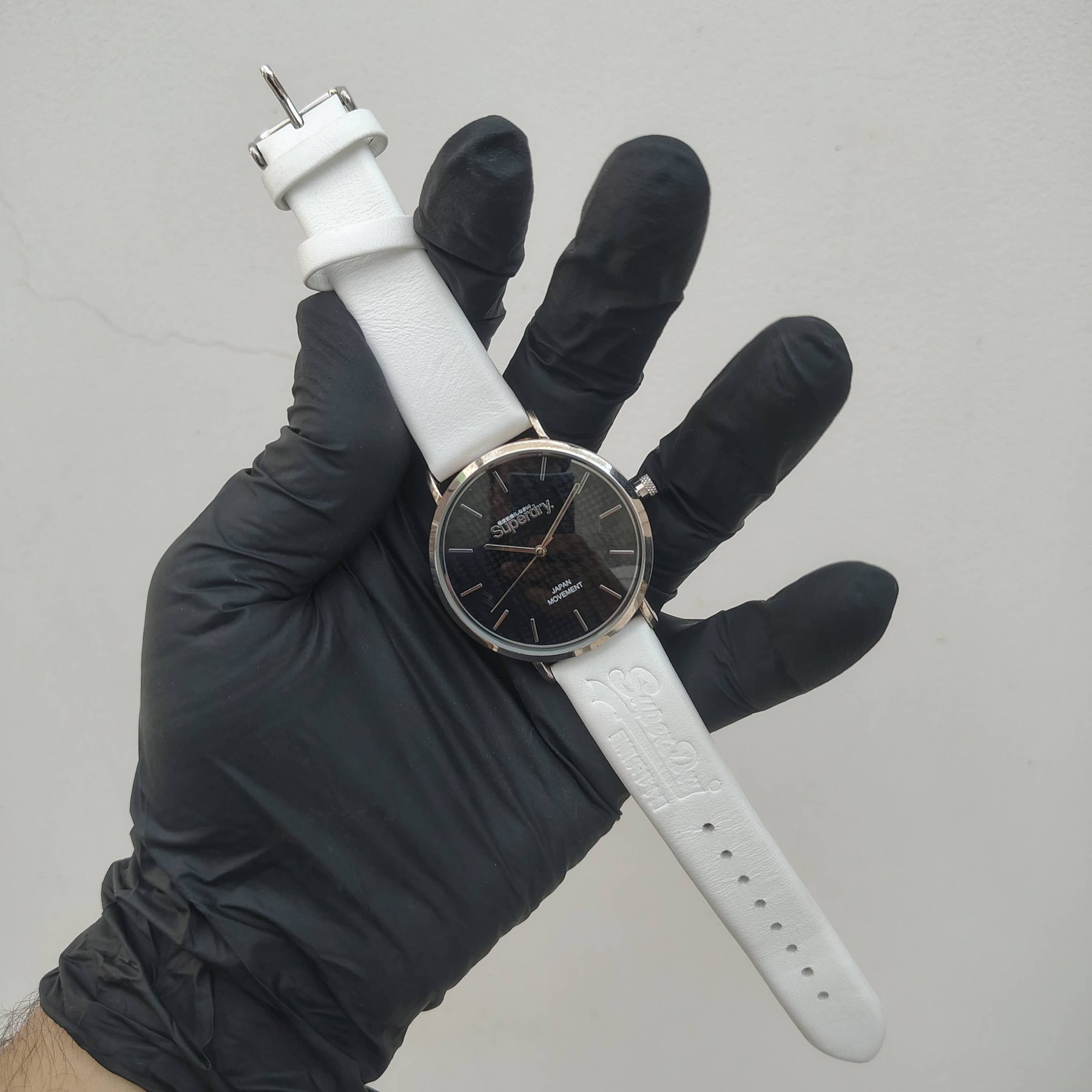 Super Dry - Original - SYL190BW - Leather Strap - Quartz - 40mm - Unisex Watch
