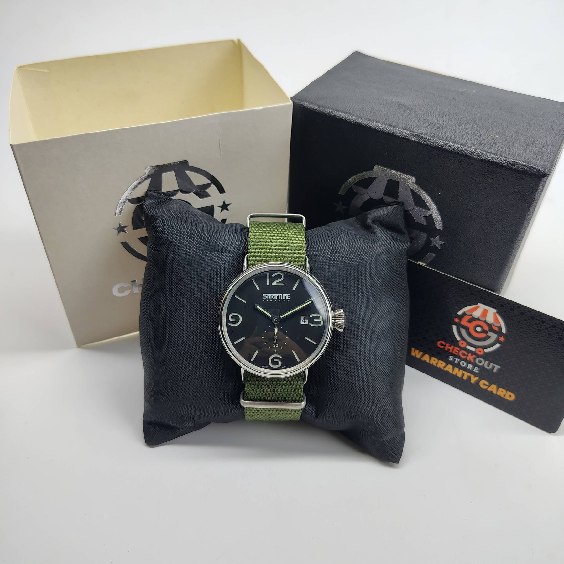 SmarTime Vintage – Original – Japanese Quartz Movement - 43/44mm - Men's Watch