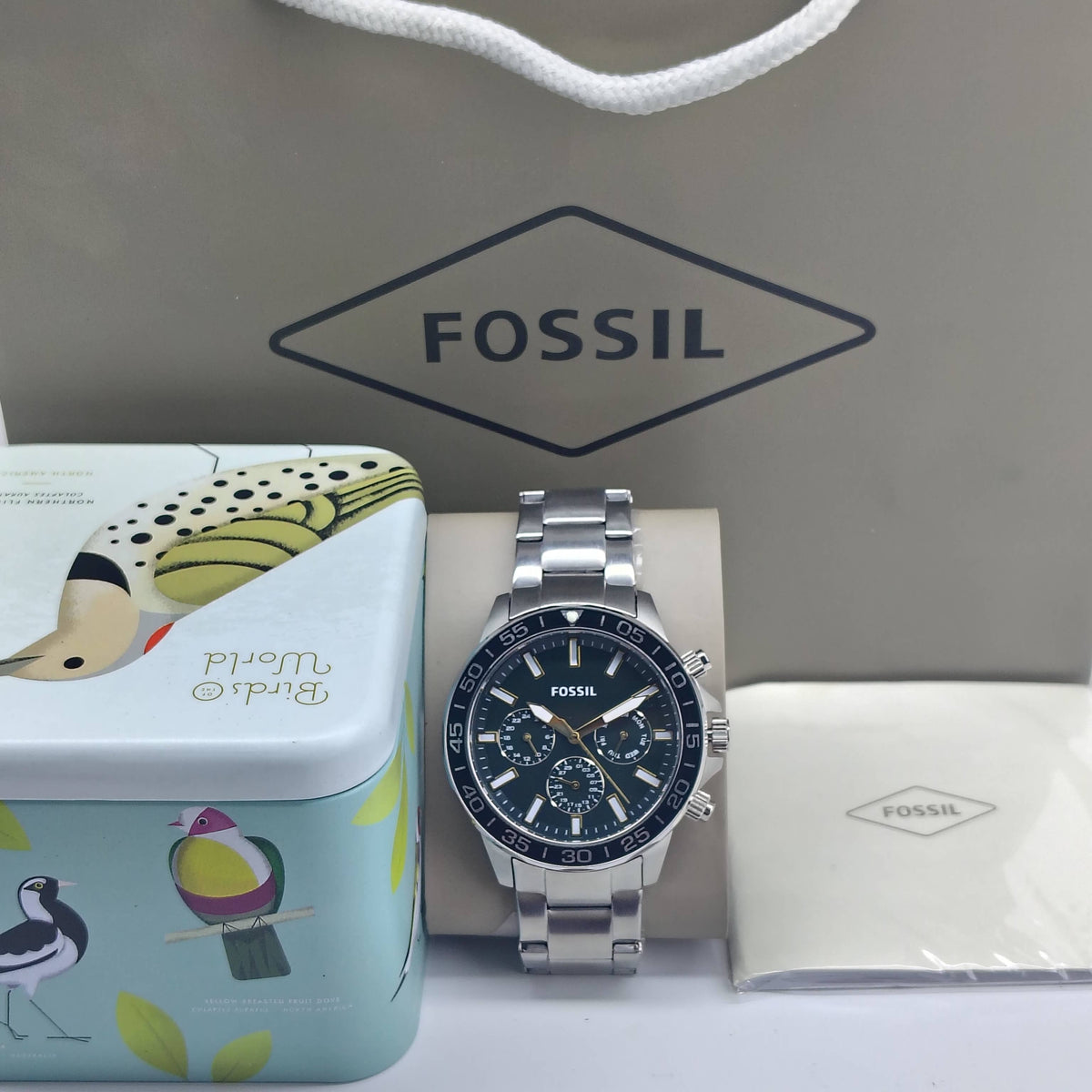 Fossil – Original – BQ2492- Japanese Quartz - 45mm - Men's Watch