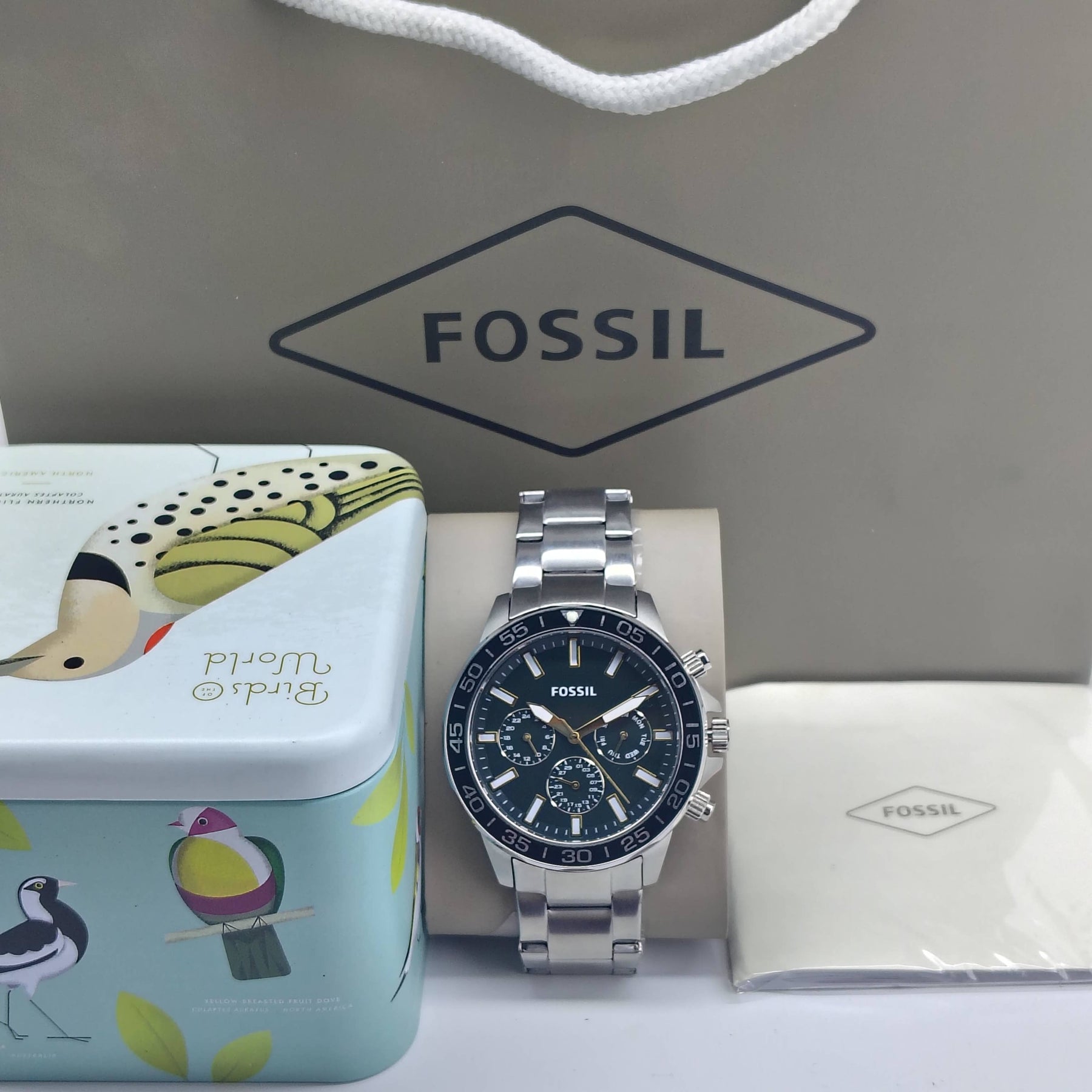 Fossil – Original – BQ2492- Japanese Quartz - 45mm - Men's Watch