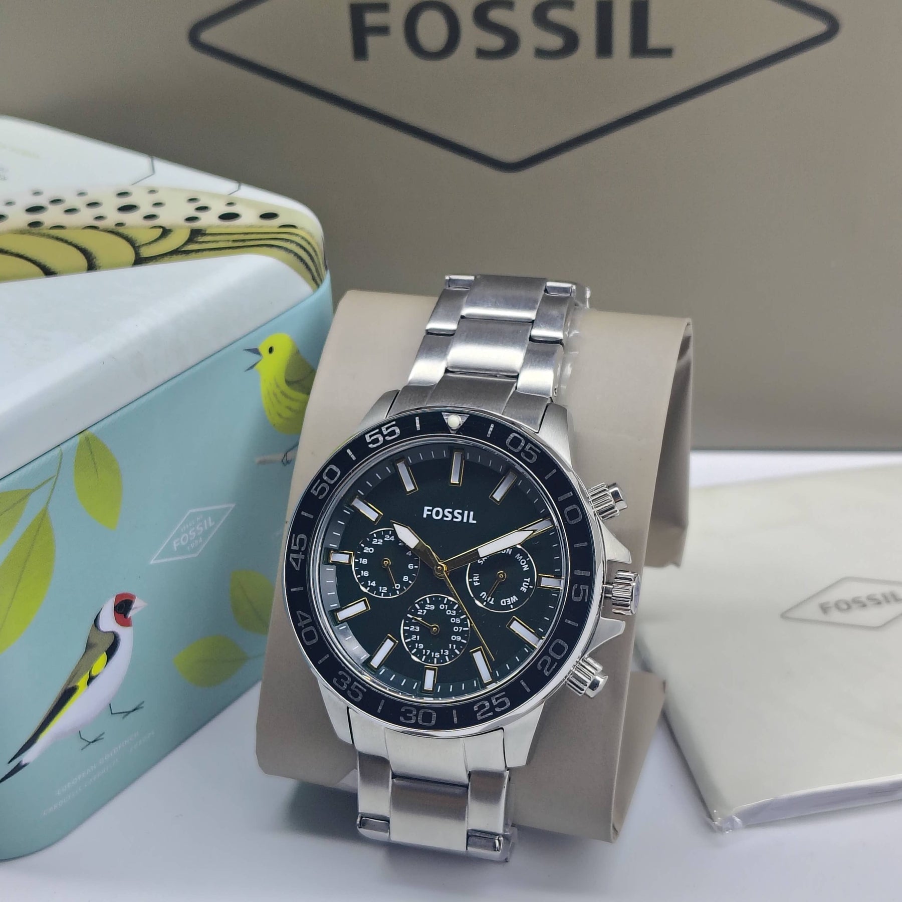 Fossil – Original – BQ2492- Japanese Quartz - 45mm - Men's Watch
