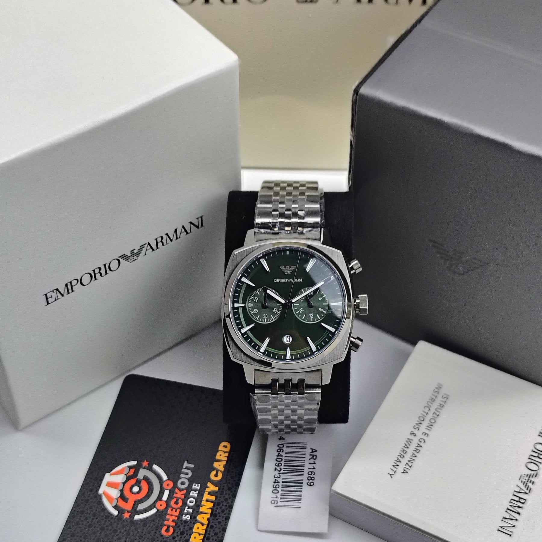 Emporio Armani – Original/With Tag – AR11689 - 40mm - Men's Watch