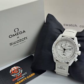 Omega x Swatch - Snoopy Edition - Master Quality - Chrono Graph - 42mm Dial Size - Men's Watch