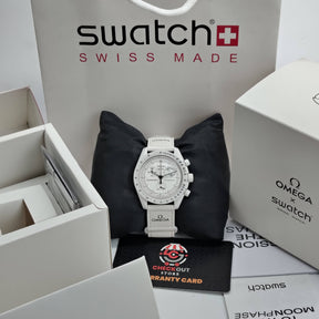 Omega x Swatch - Snoopy Edition - Master Quality - Chrono Graph - 42mm Dial Size - Men's Watch