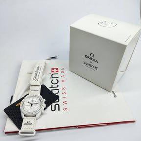 Omega x Swatch - Snoopy Edition - Master Quality - Chrono Graph - 42mm Dial Size - Men's Watch