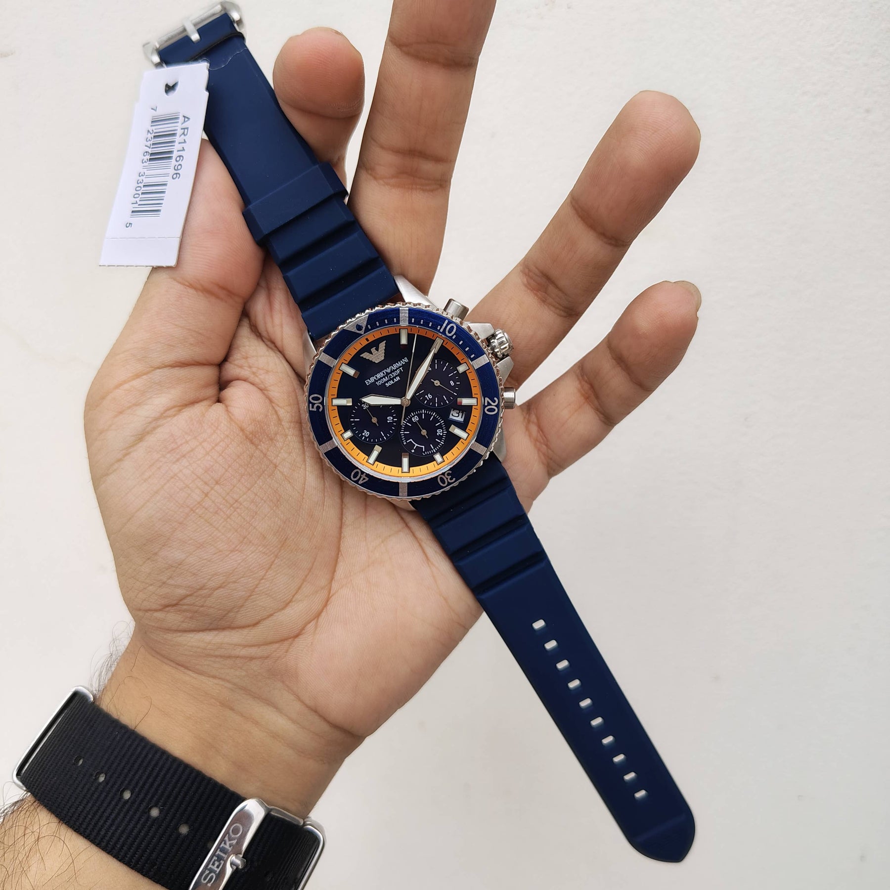 Emporio Armani Solar – Original/With Tag – AR11696 - 43mm - Men's Watch