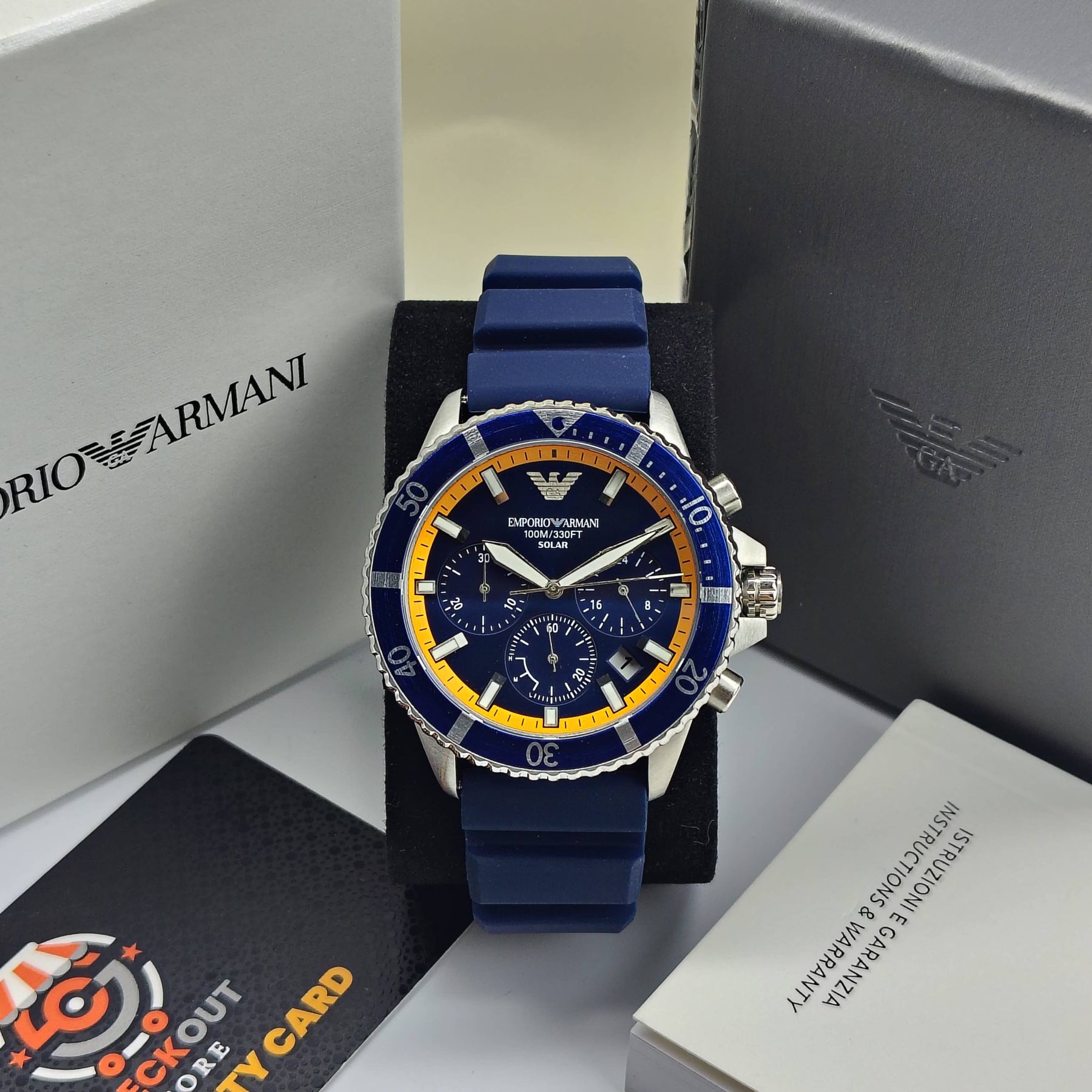 Emporio Armani Solar – Original/With Tag – AR11696 - 43mm - Men's Watch