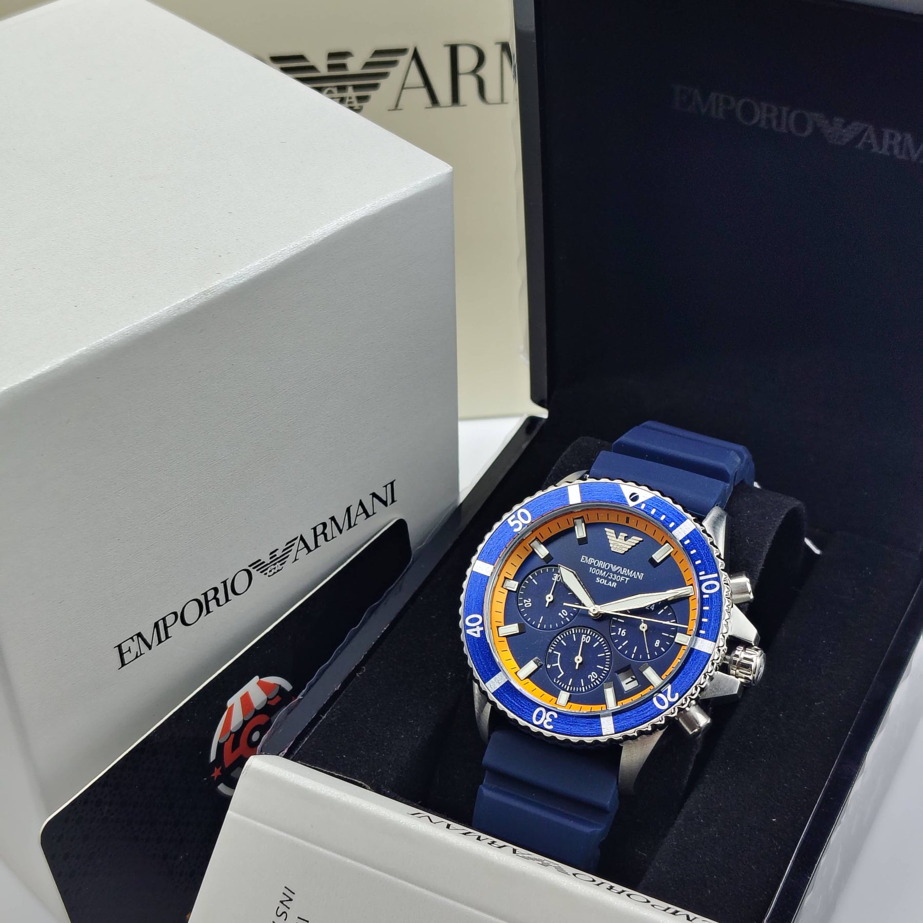 Emporio Armani Solar – Original/With Tag – AR11696 - 43mm - Men's Watch