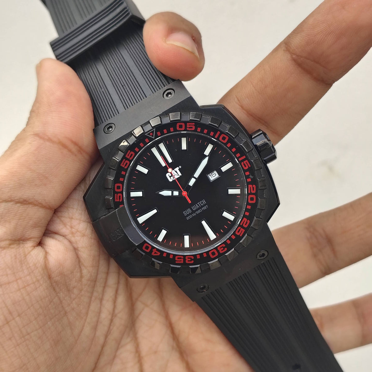 CATERPILLAR - Original - D4 161 - Water Proof/Diver - 44mm - Men's Watch