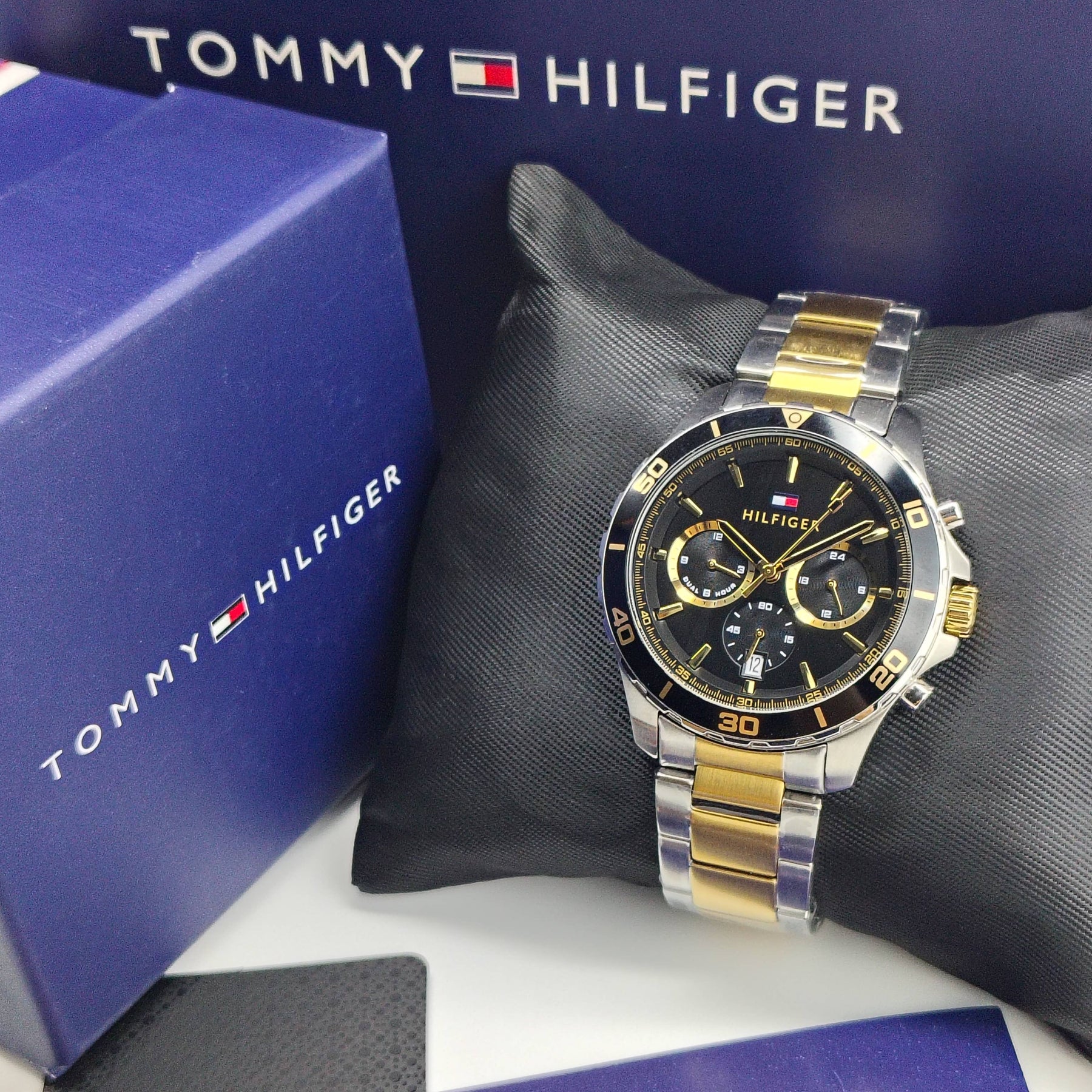 Tommy Hilfiger – Original/With Tag - 1792095 - Chronograph – 43mm - Men's Watch.