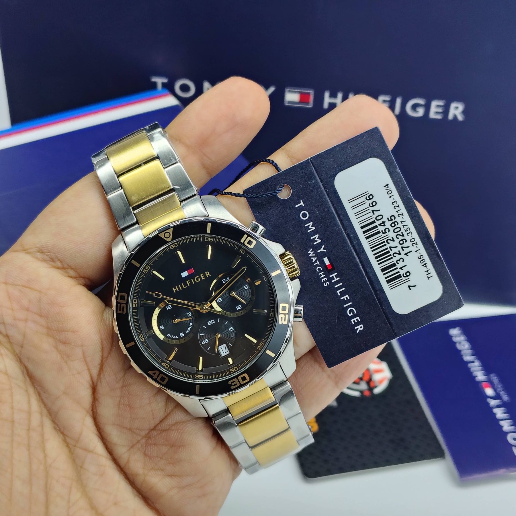 Tommy Hilfiger – Original/With Tag - 1792095 - Chronograph – 43mm - Men's Watch.