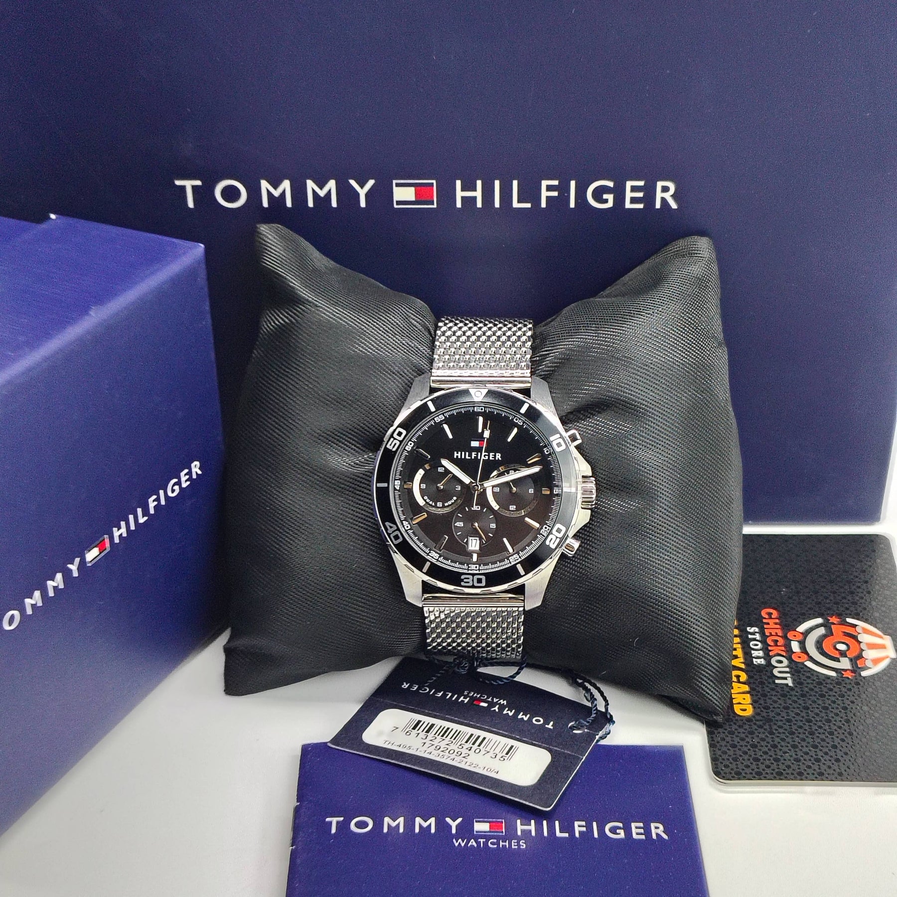 Tommy Hilfiger – Original/With Tag - 1792092 - Chronograph – 43mm - Men's Watch.