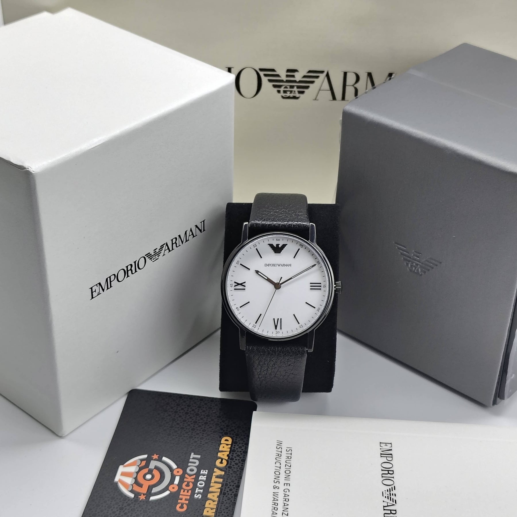 Emporio Armani – Original/With Tag – AR80004 - 41mm - Men's Watch