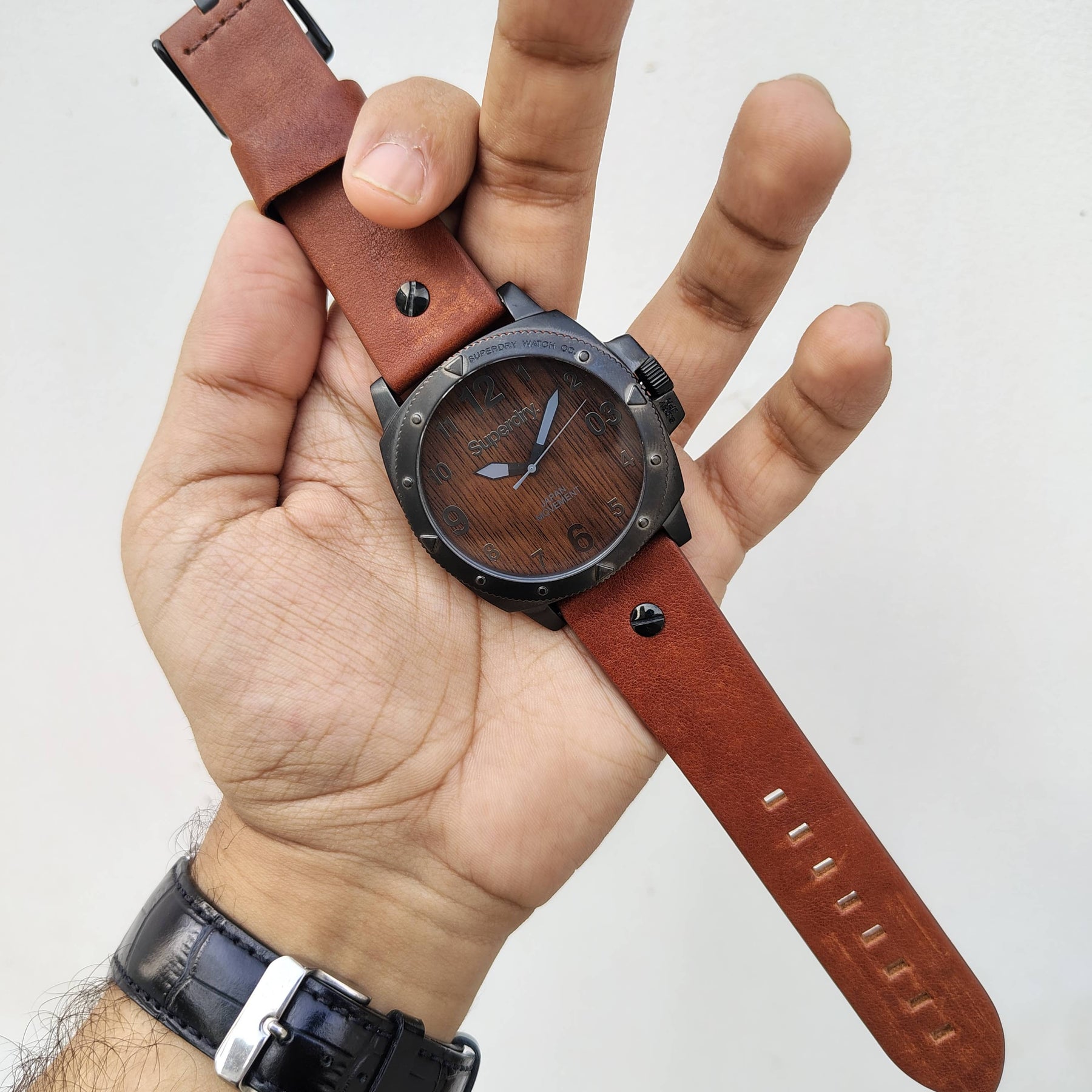 SuperDry - Original - SYG1 - Japanese Quartz - 45mm - Men's Watch