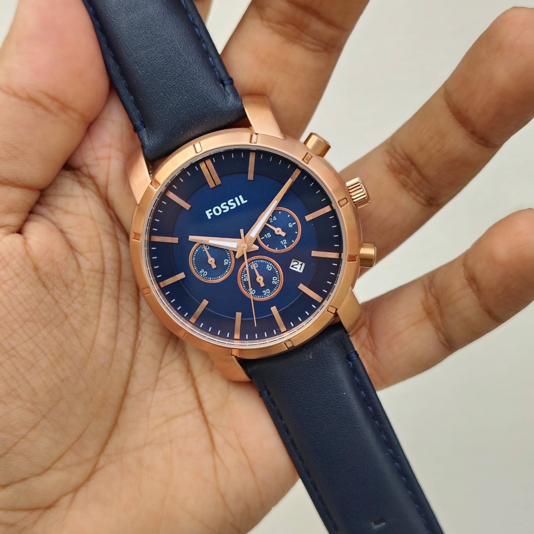 Fossil – Original – BQ2134 - Japanese Quartz - 45mm - Men's Watch