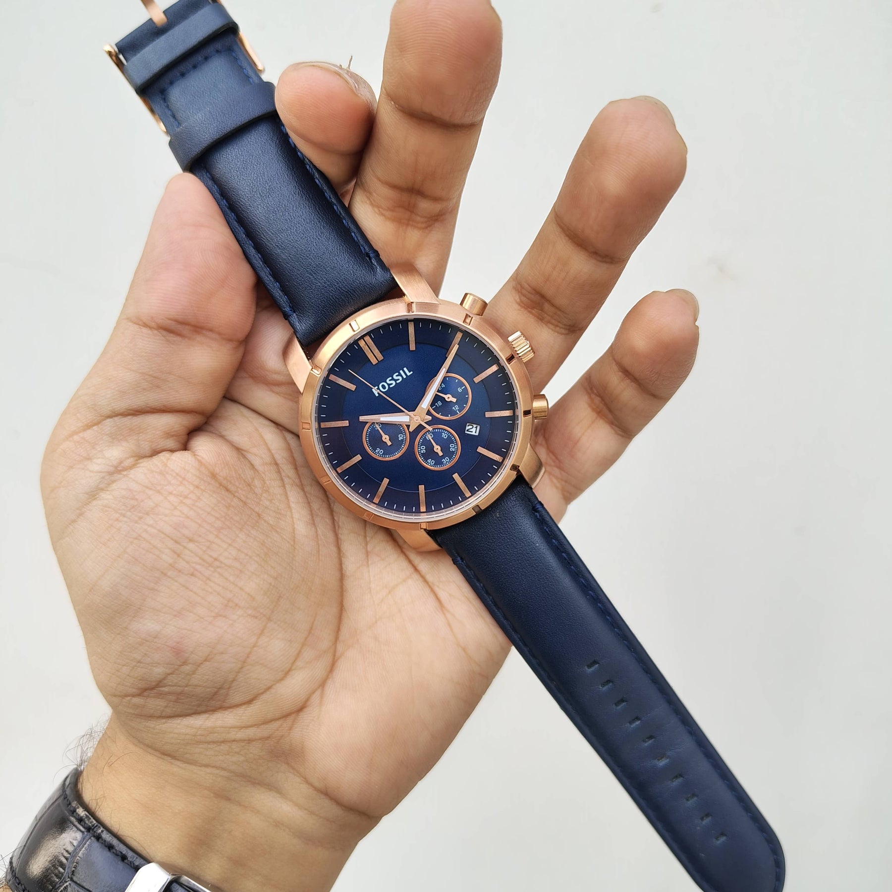 Fossil – Original – BQ2134 - Japanese Quartz - 45mm - Men's Watch