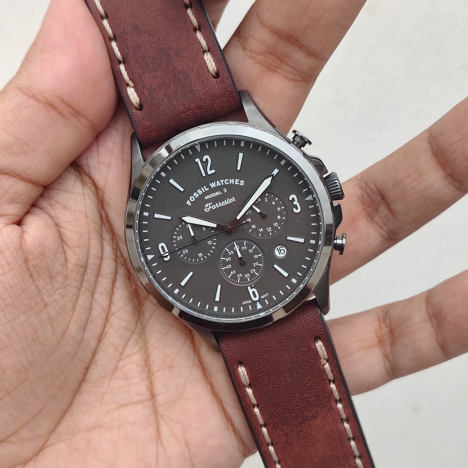 Fossil – Original – FS5815 - Japanese Quartz - 44mm - Men's Watch