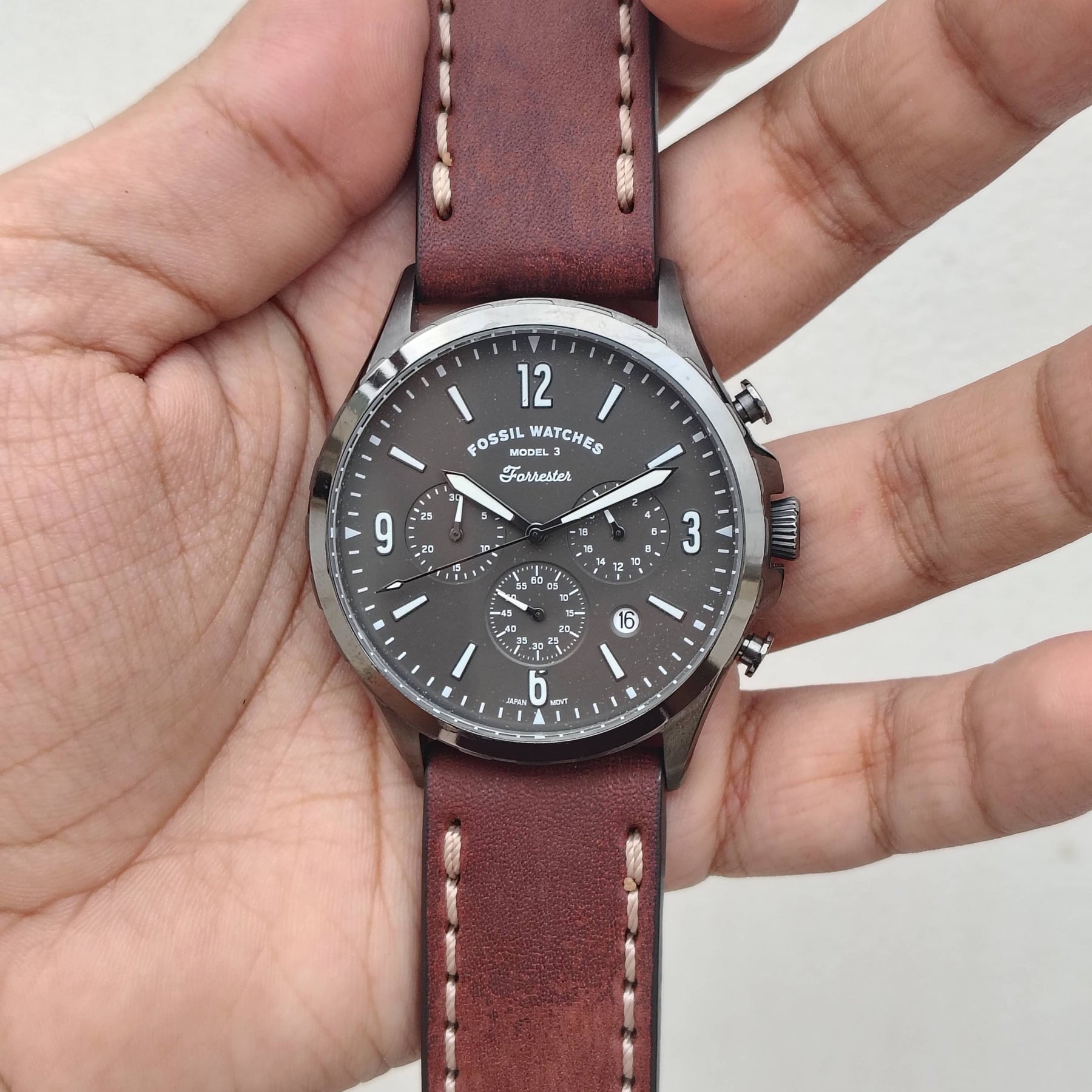 Fossil – Original – FS5815 - Japanese Quartz - 44mm - Men's Watch