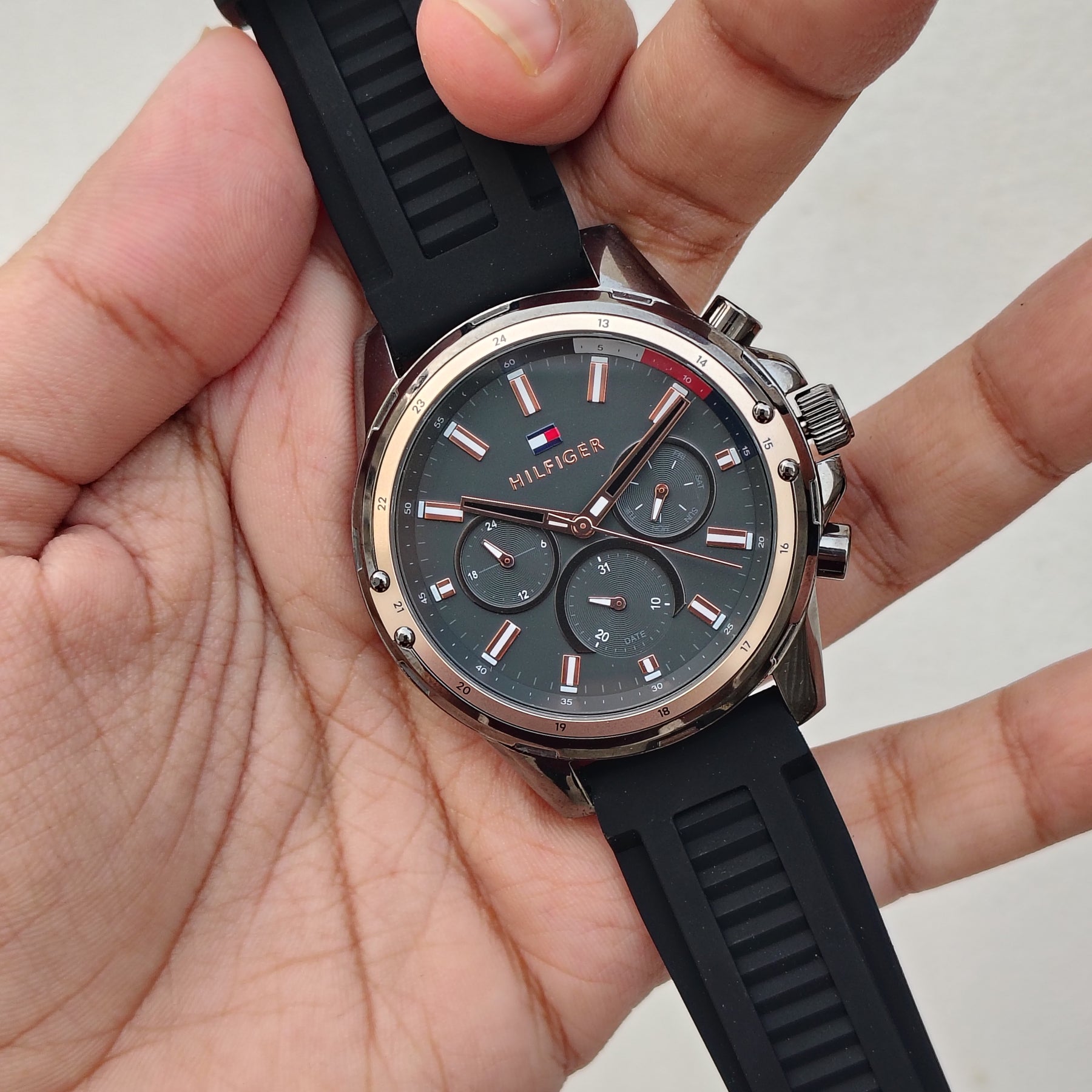 Tommy Hilfiger – Original - 1791792 - Multifunction – 45mm - Men's Watch.