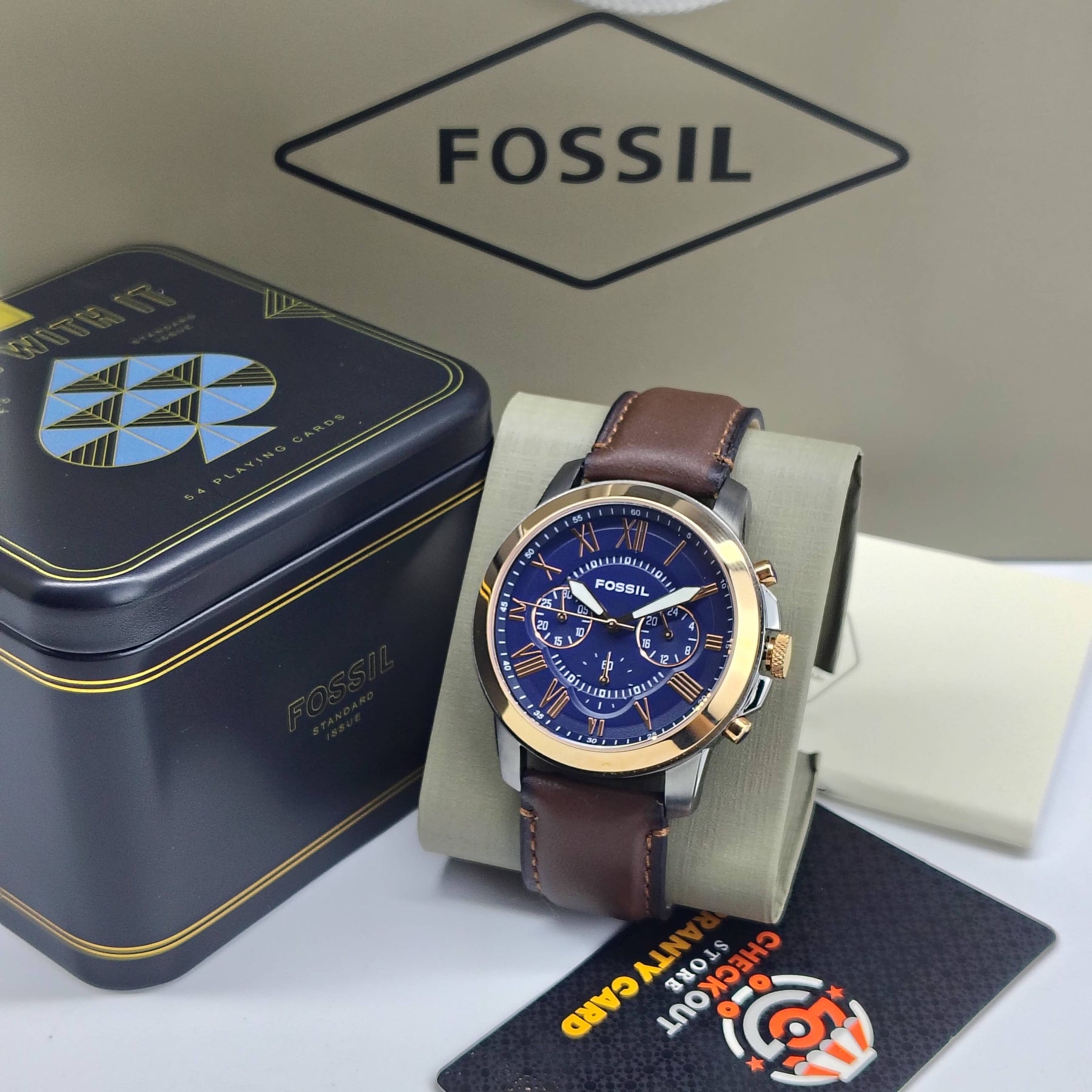 Fossil – Original – FS5150 - Japanese Quartz - 44mm - Men's Watch