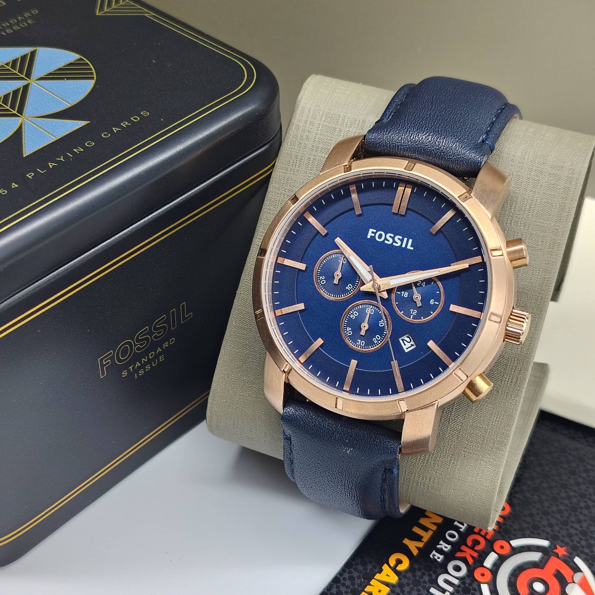 Fossil – Original – BQ2134 - Japanese Quartz - 45mm - Men's Watch