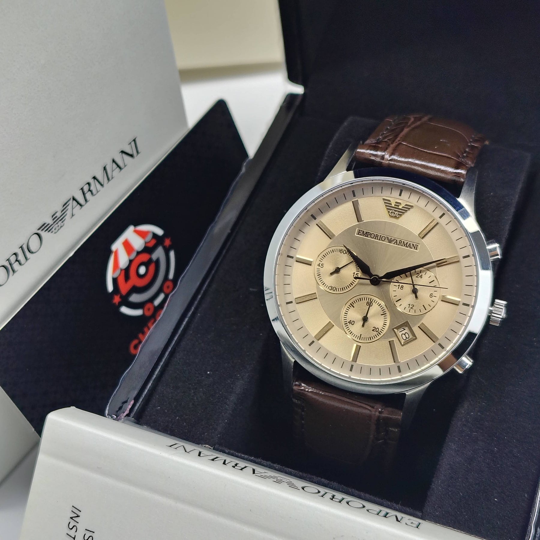 Emporio Armani – Original/With Tag – AR2433 - 43mm - Men's Watch