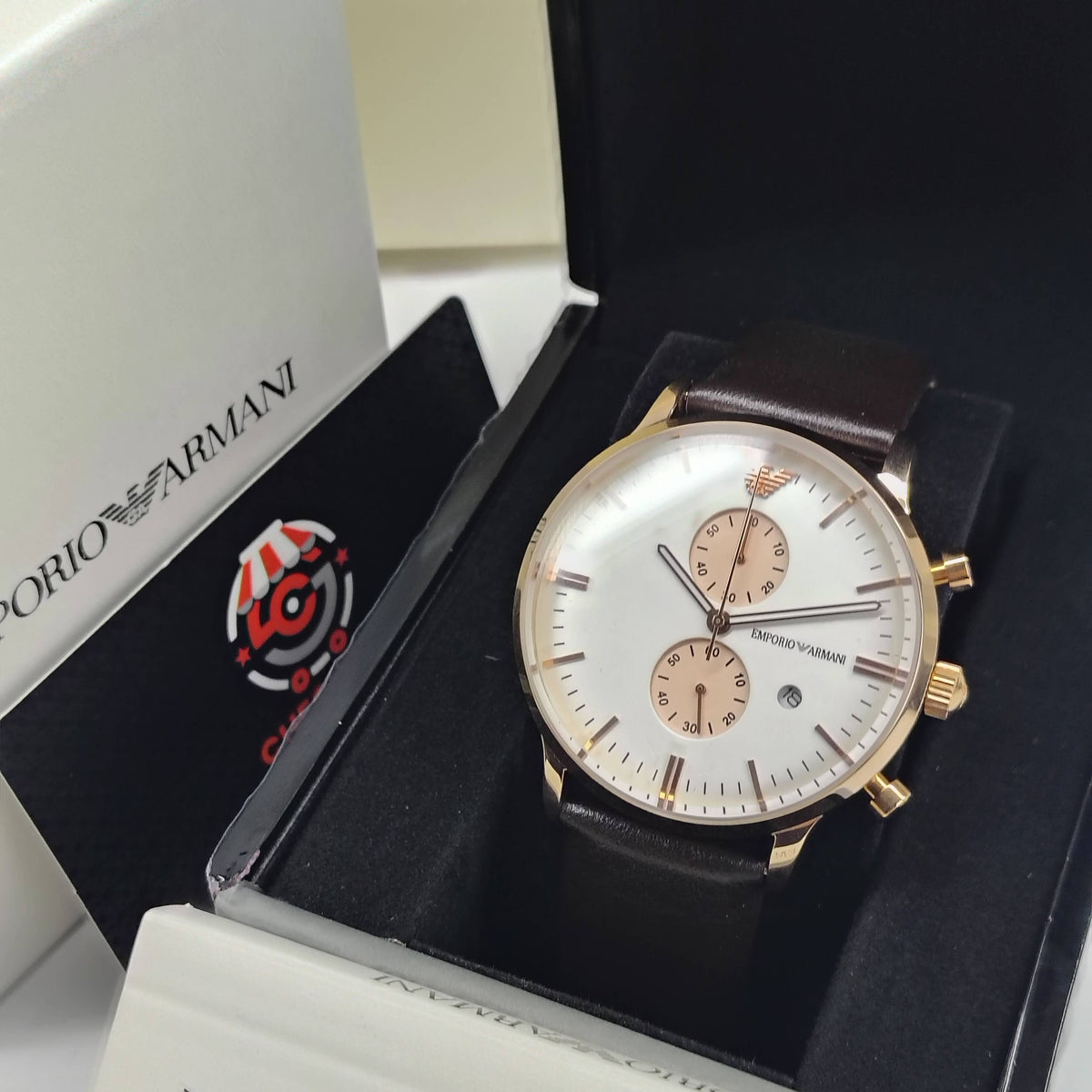 Emporio Armani – Original – AR0398 - 43mm - Men's Watch