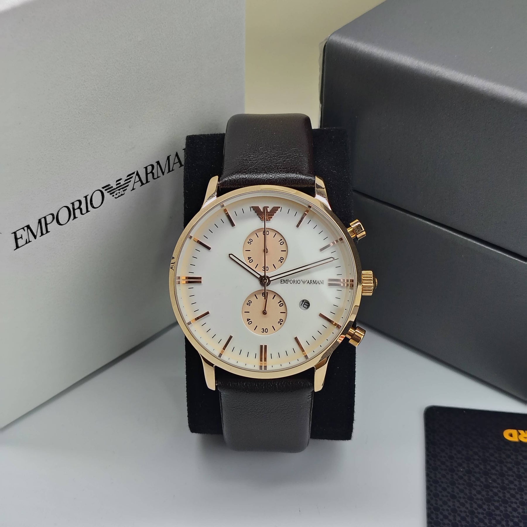 Emporio Armani – Original – AR0398 - 43mm - Men's Watch